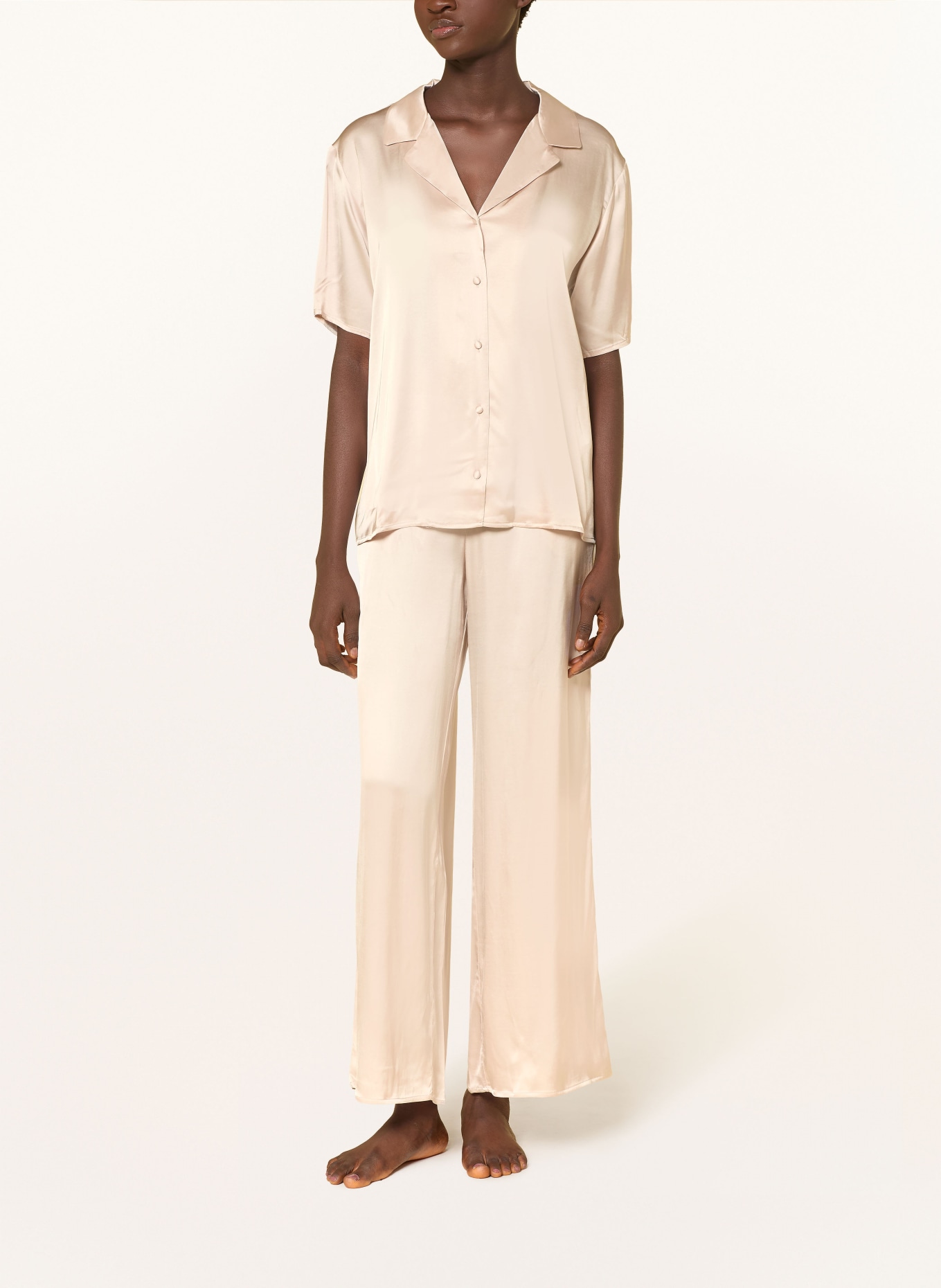 ESSENZA ELODIE satin nightshirt: ROSE