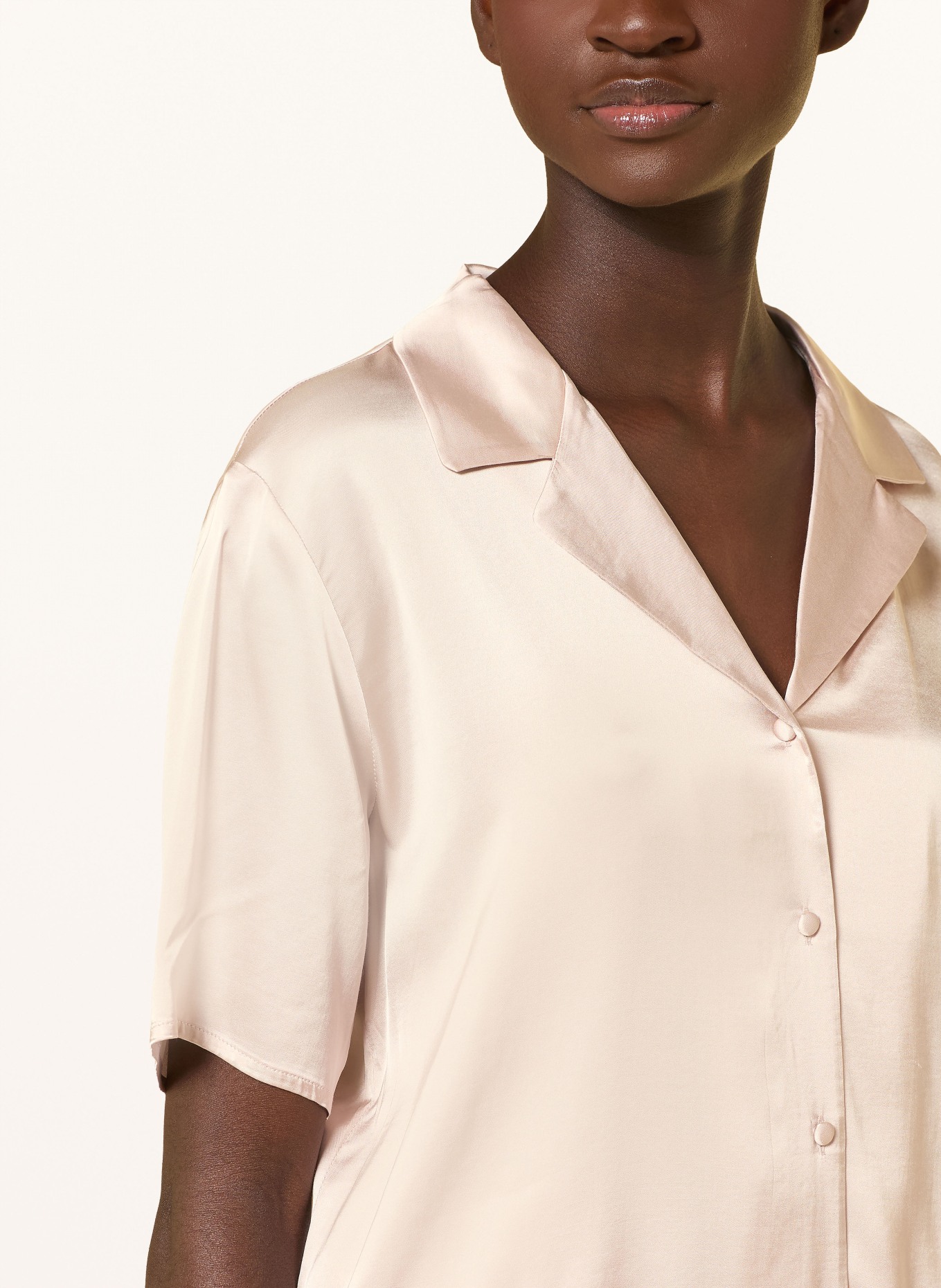 ESSENZA ELODIE satin nightshirt: ROSE