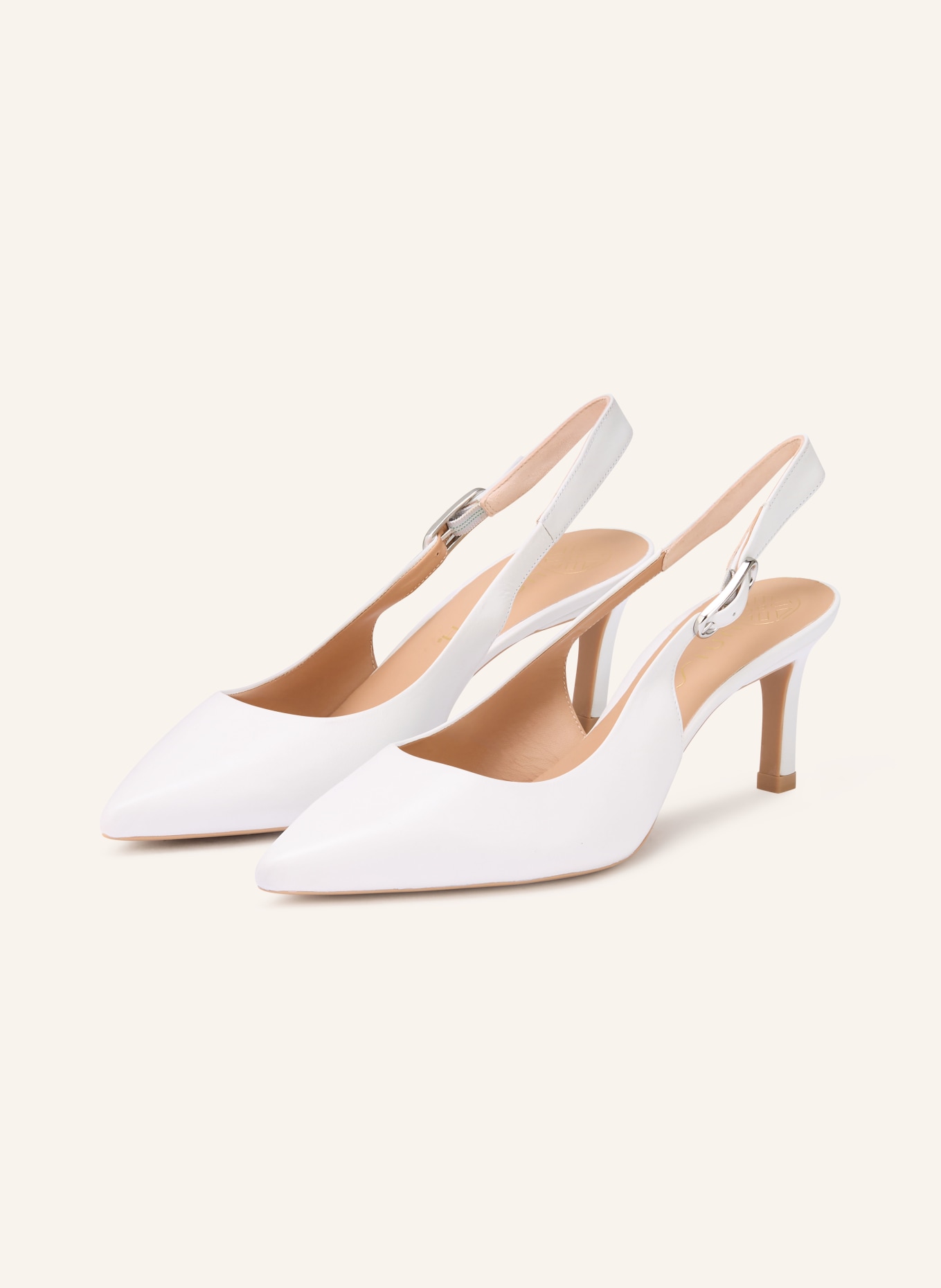 UNISA Sling pumps LANZ: WHITE