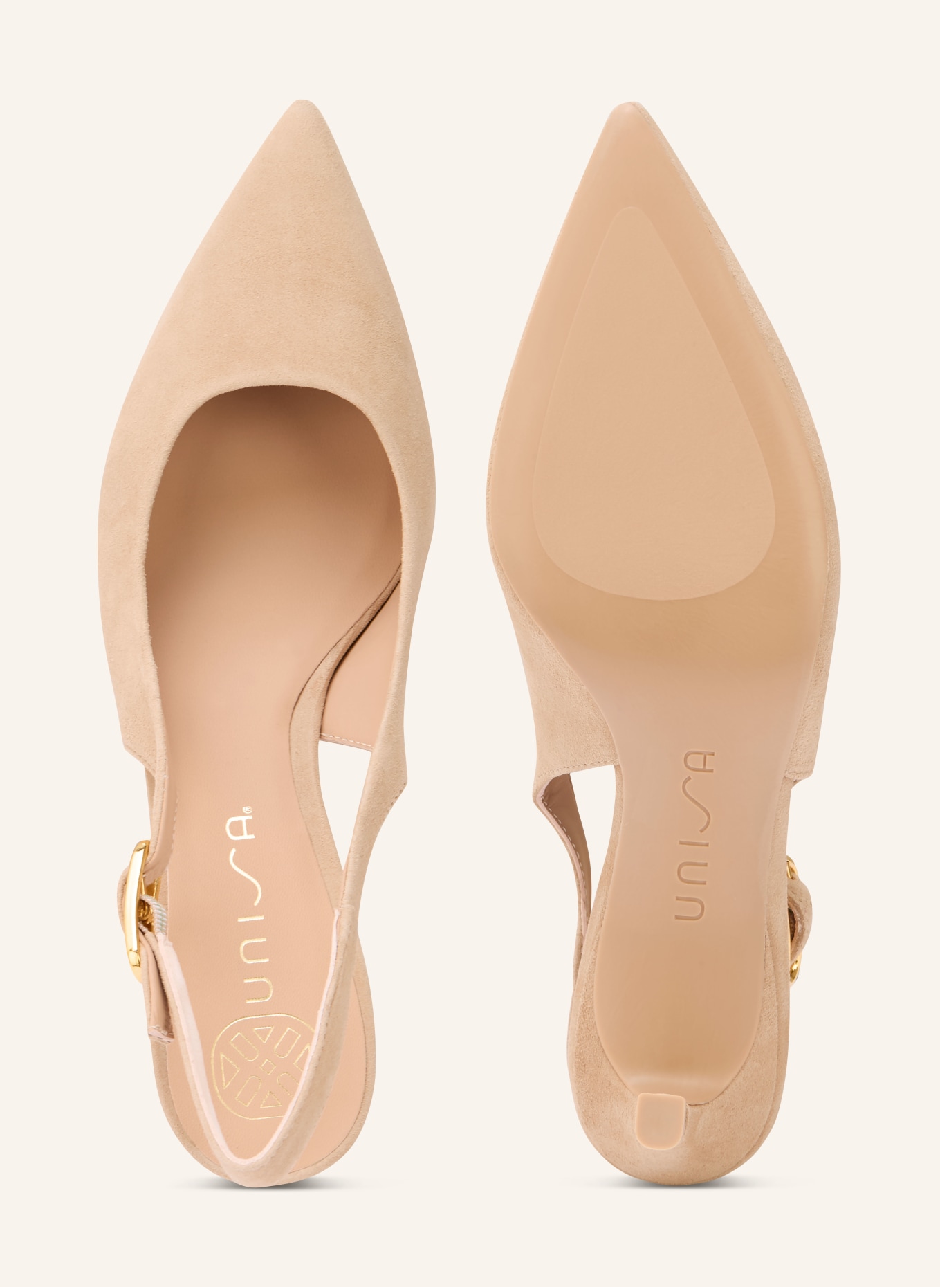 UNISA Sling pumps LANZ: BEIGE