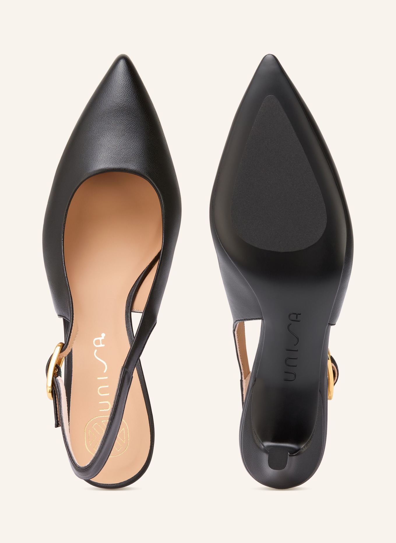 UNISA Sling pumps LANZ: BLACK
