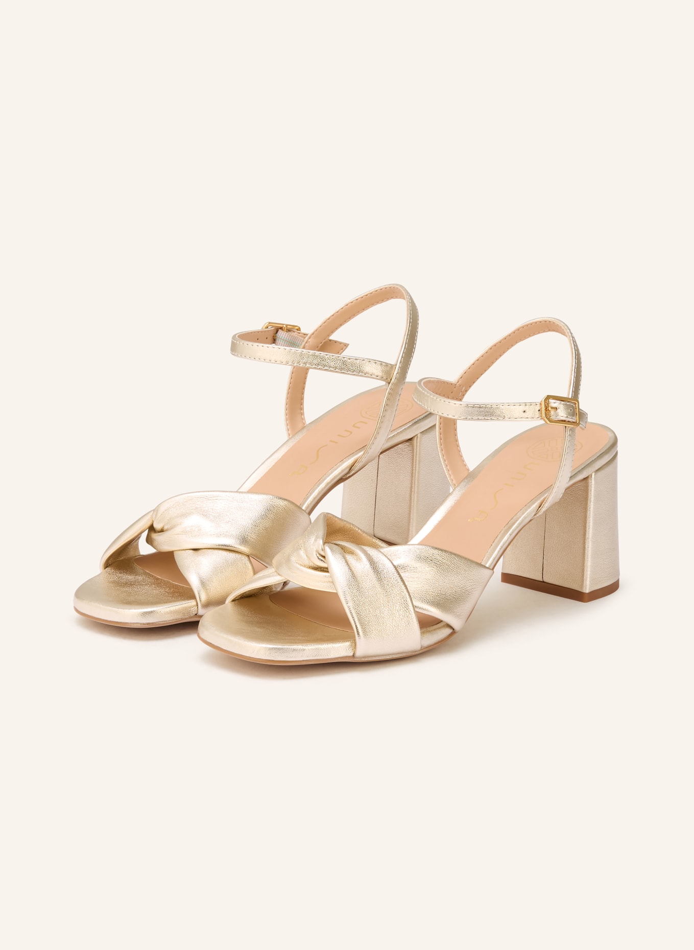 UNISA MEDWAY sandals: GOLD