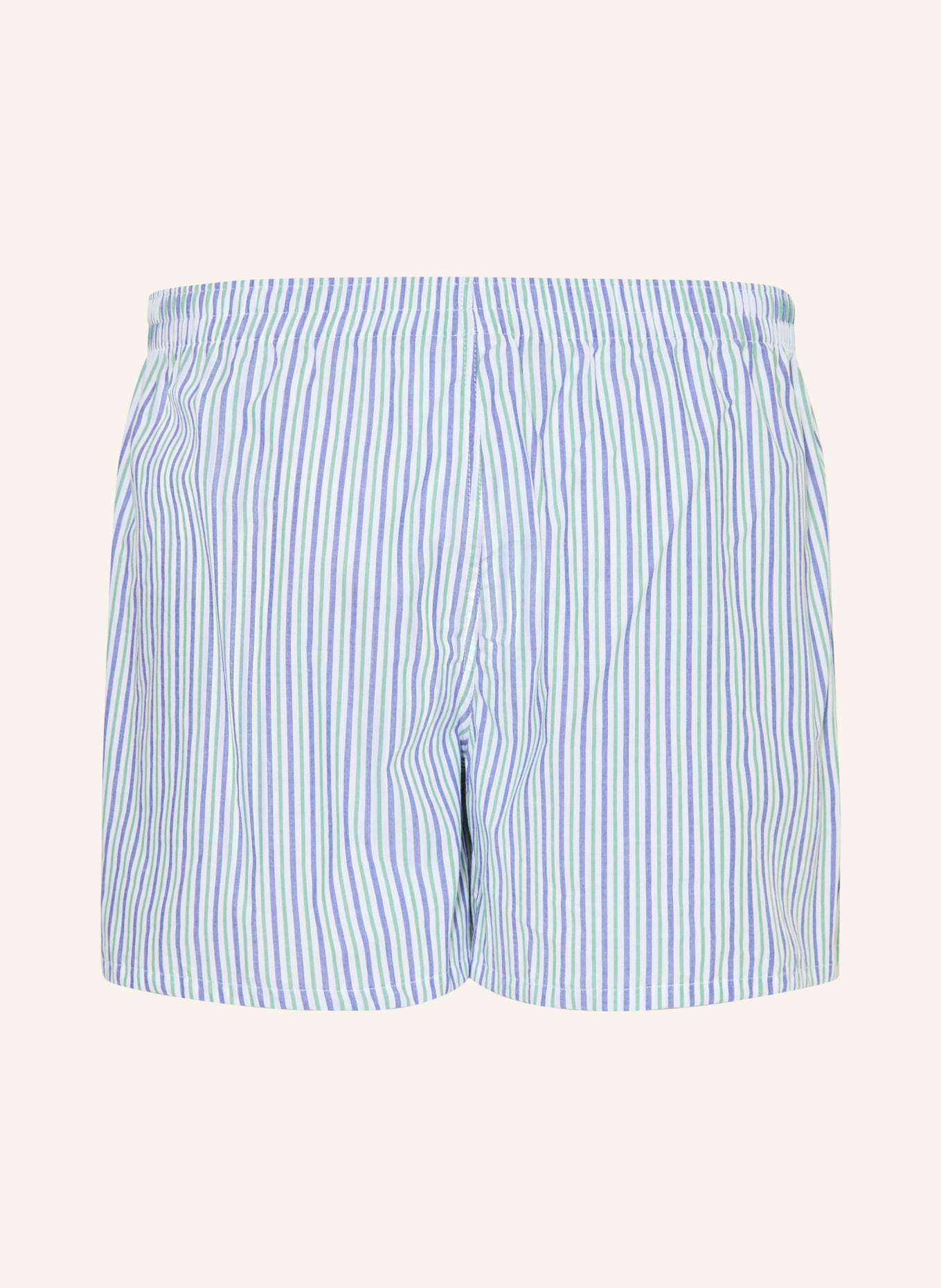 FALKE Boxerki internetowe DAILY WOVEN: NIEBIESKI / JASNOZIELONY / BIAŁY