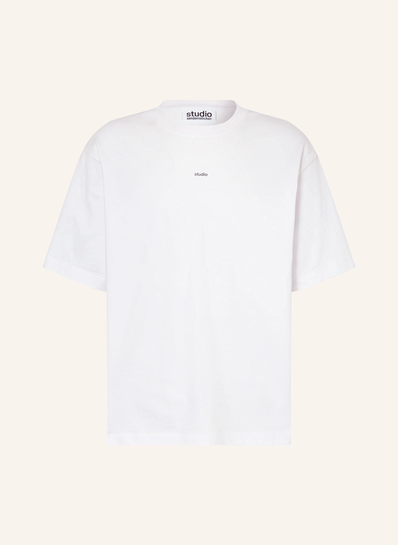 studio seidensticker T-Shirt: WEISS