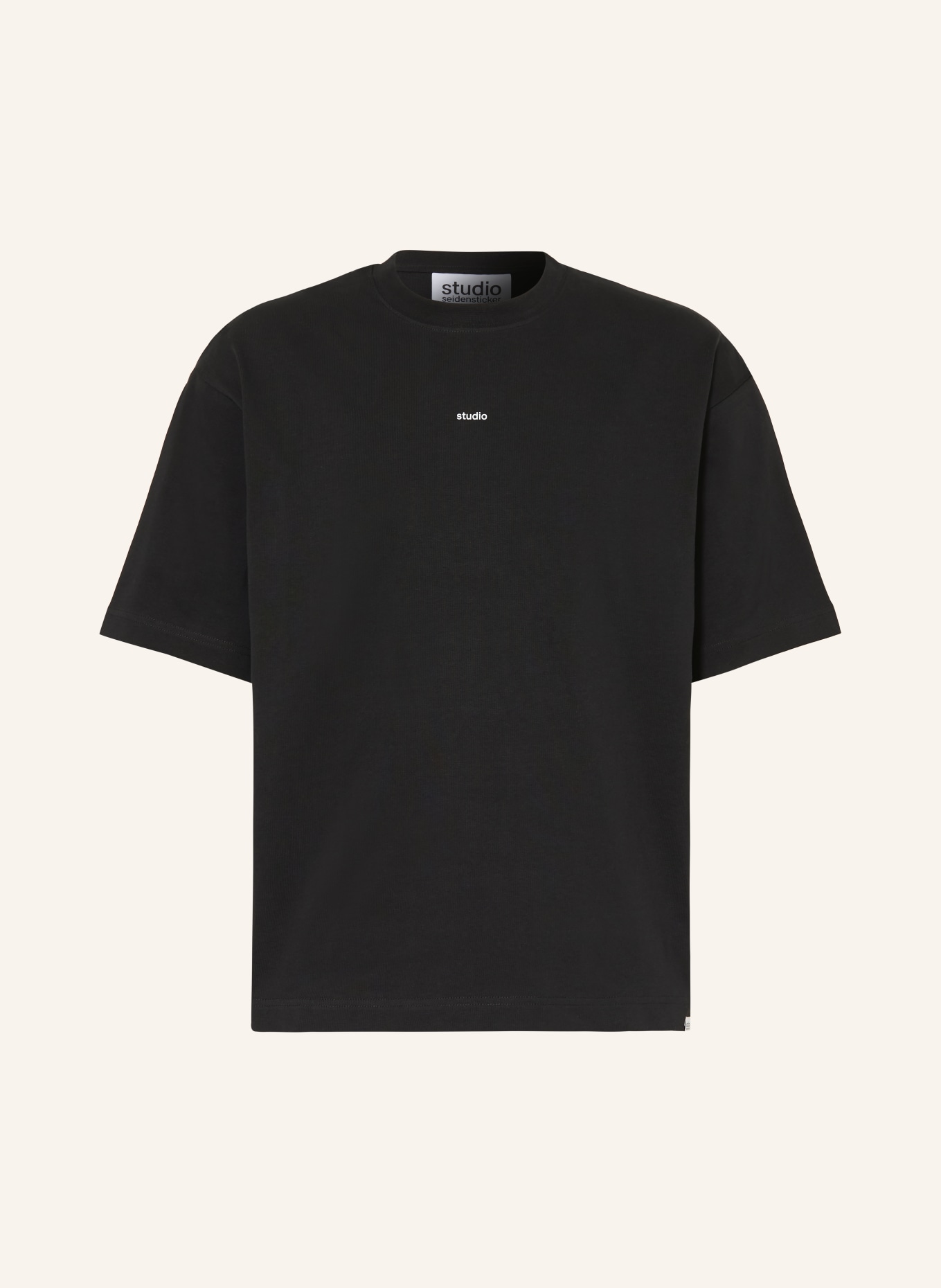 studio seidensticker T-Shirt: SCHWARZ