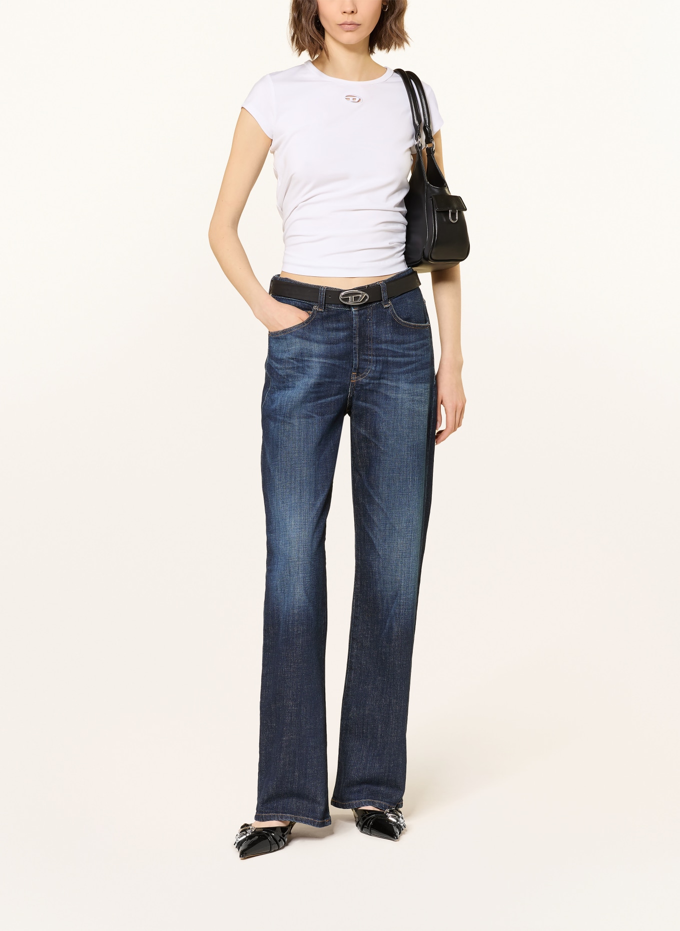 DIESEL Straight jeans 1971 D-SENT: 01