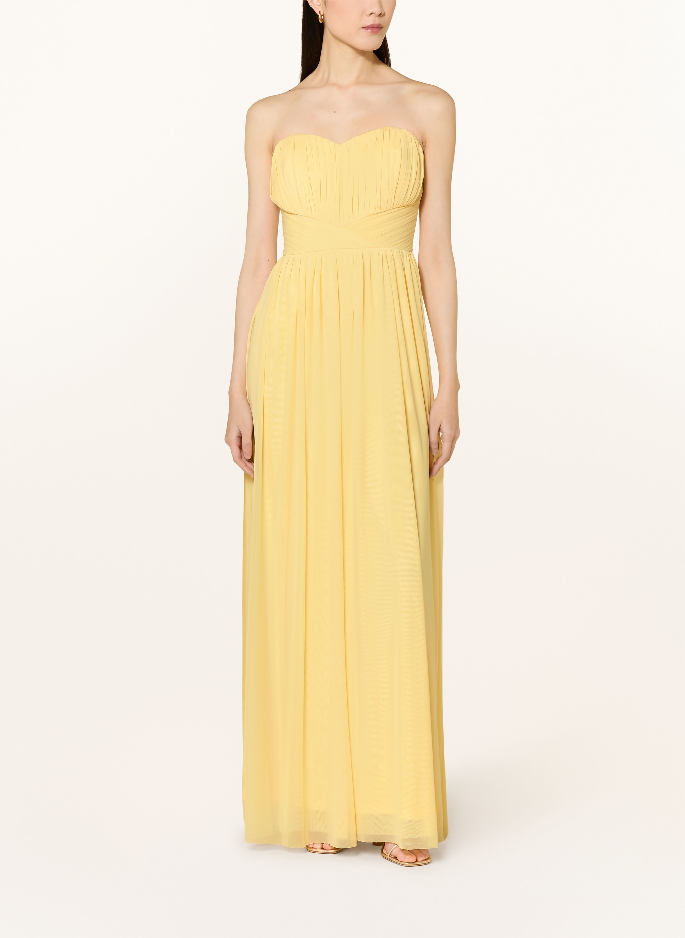 LIPSY Večerní šaty BELLA: ŽLUTÁ