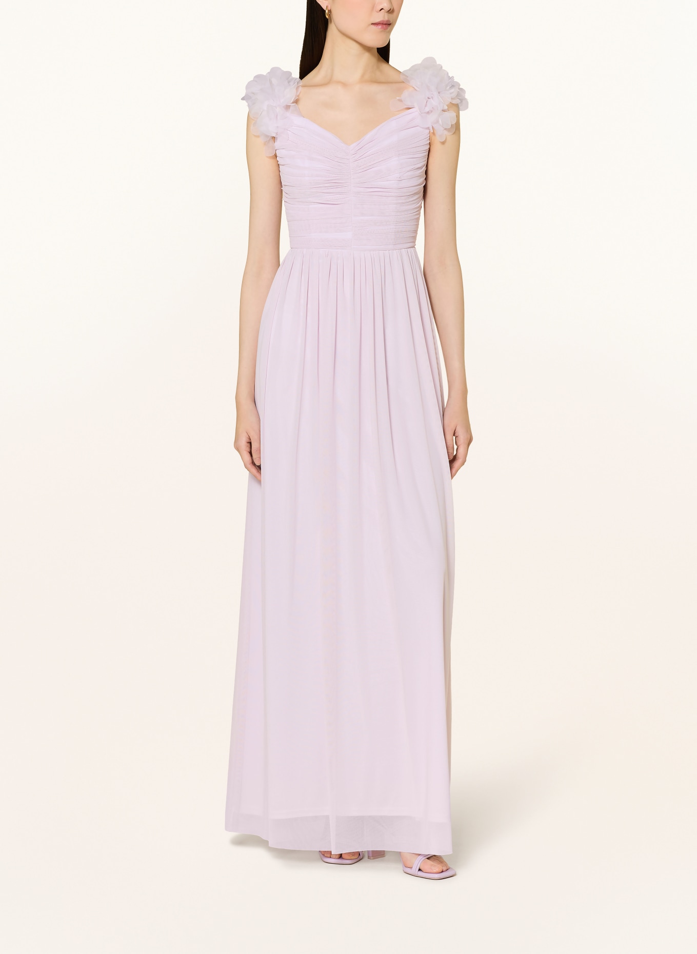 LIPSY večerní šaty: SVĚTLE FIALOVÁ