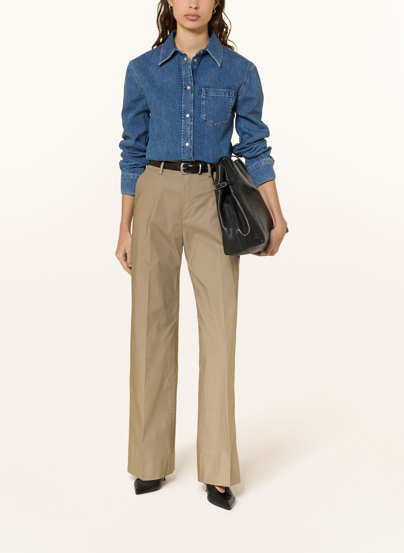 MASON'S Marlenehose NEW YORK STUDIO: KHAKI