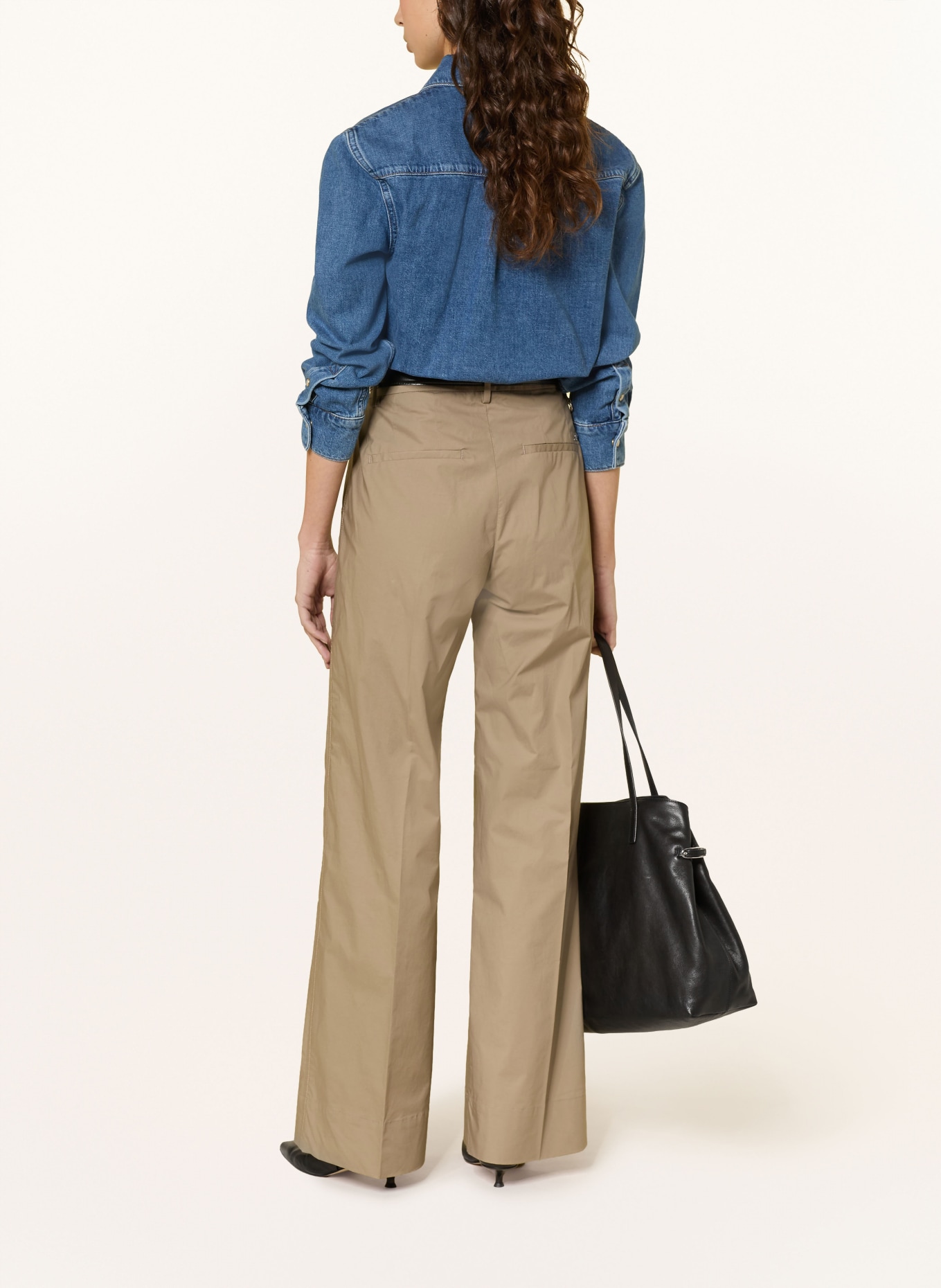 MASON'S Marlenehose NEW YORK STUDIO: KHAKI