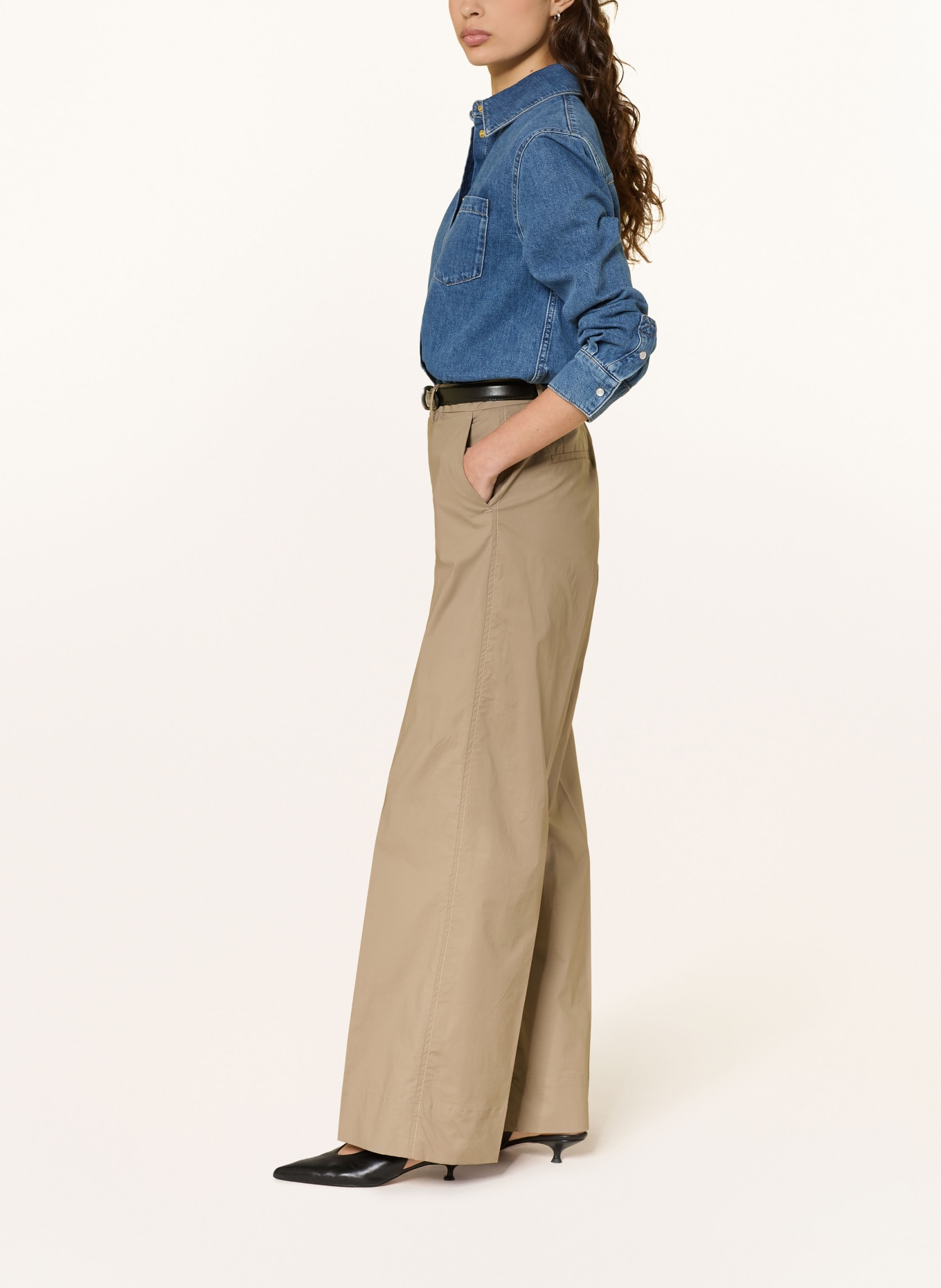 MASON'S Marlenehose NEW YORK STUDIO: KHAKI