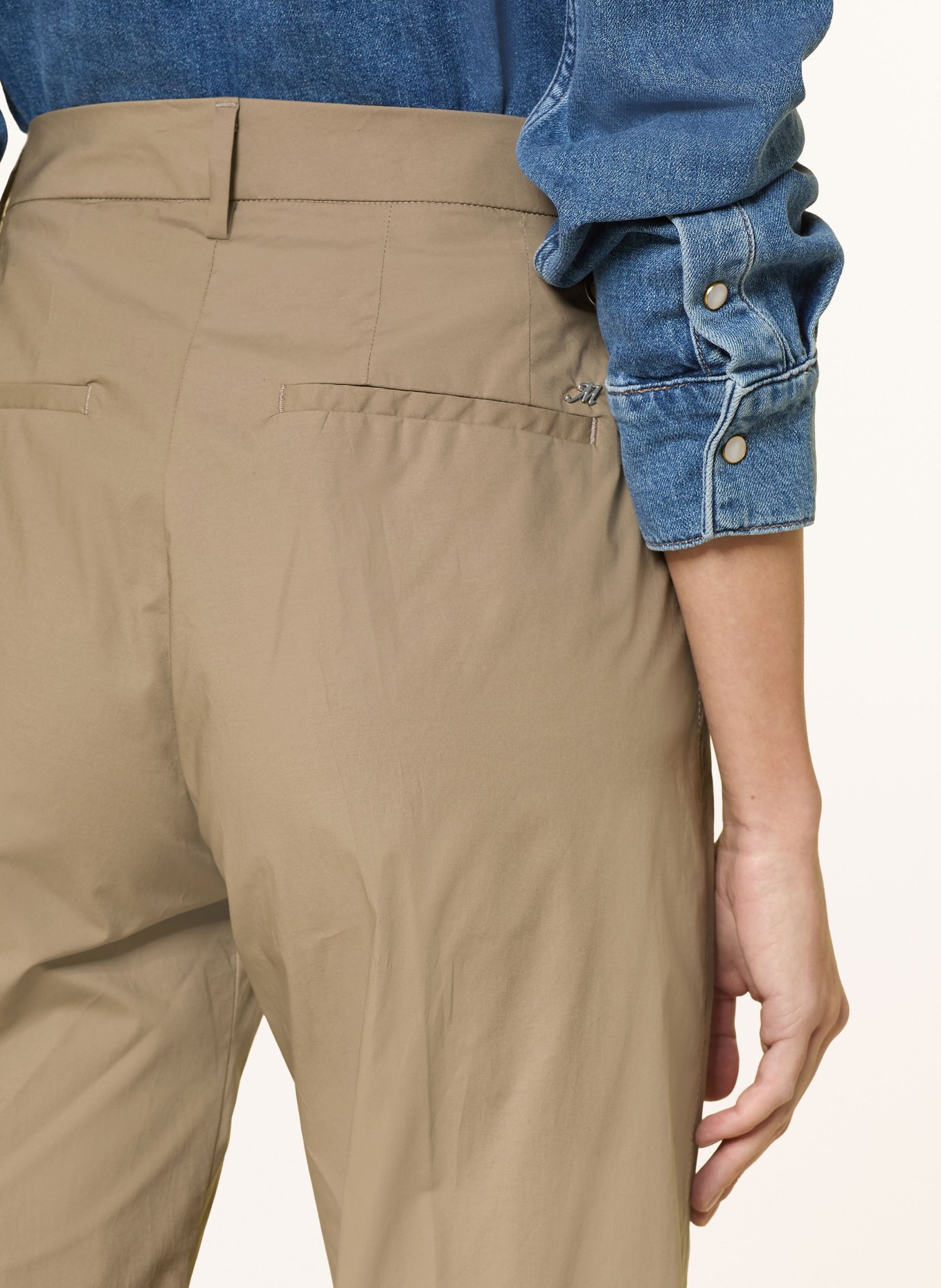 MASON'S Marlenehose NEW YORK STUDIO: KHAKI