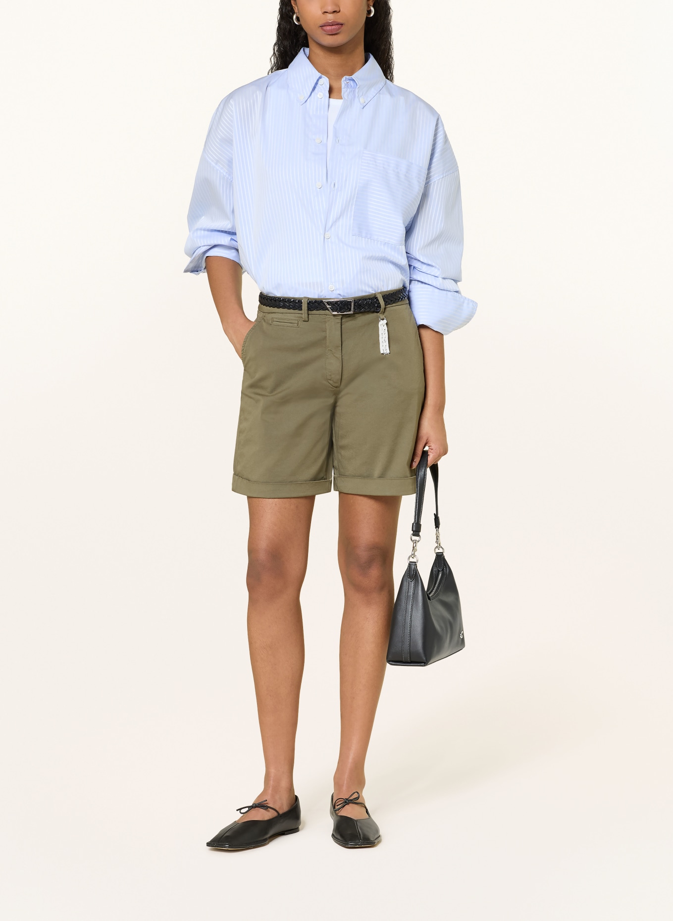 MASON'S Chinoshorts JAQUELINE: KHAKI