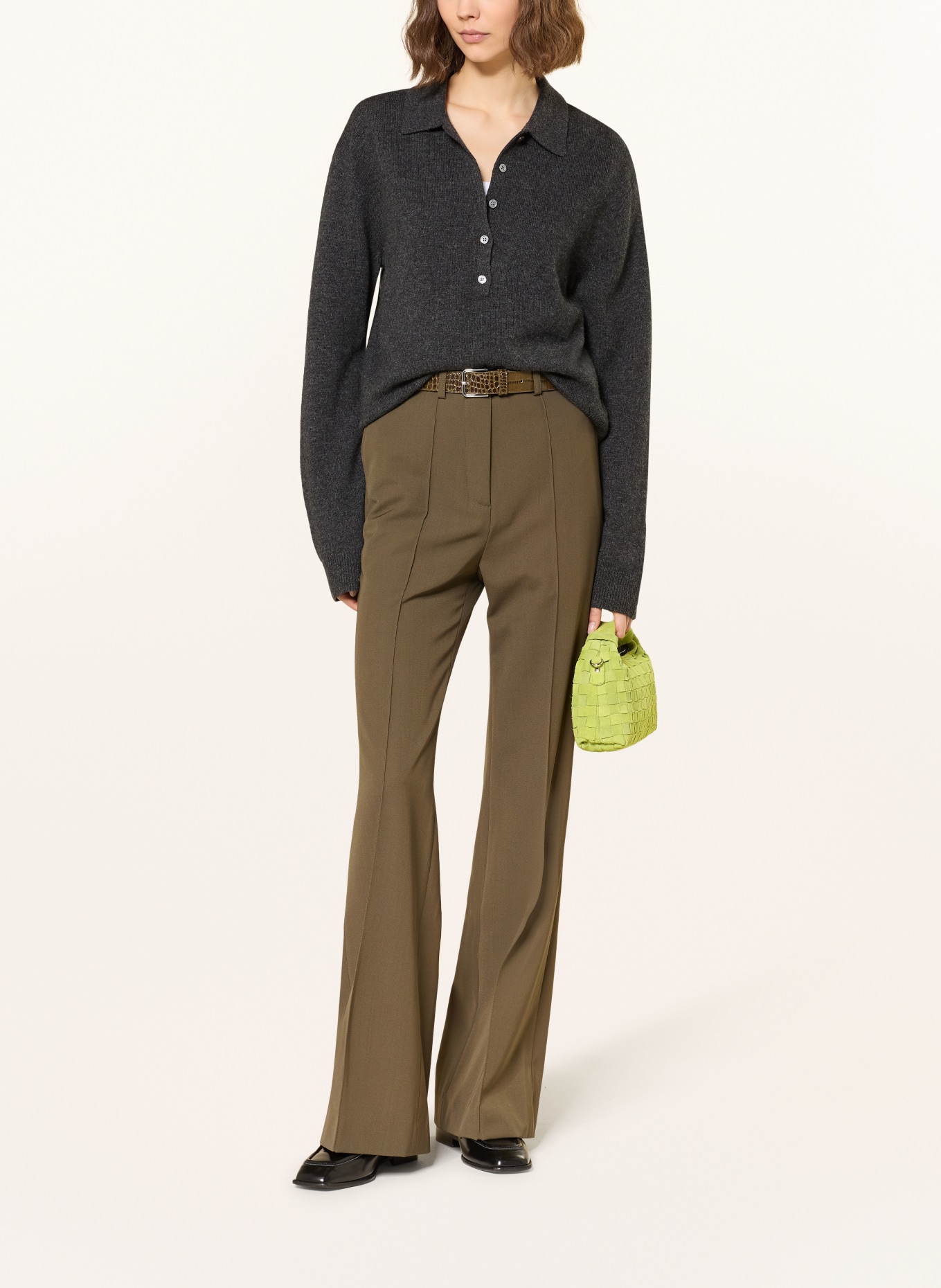 NÚNOO Umhängetasche DANDY MINI: HELLGRÜN