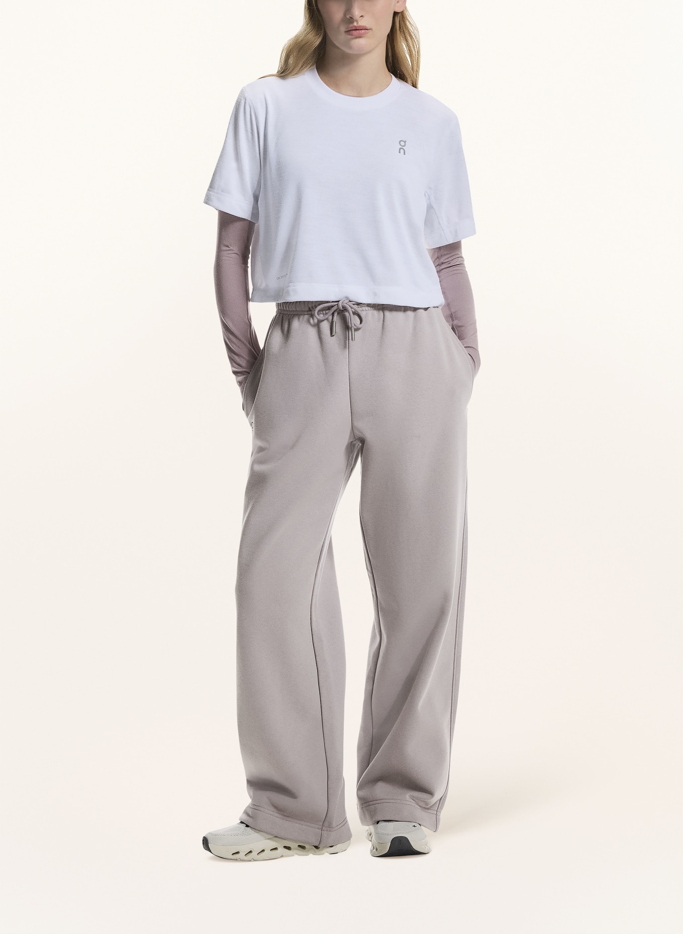 On Sweatbroek CLUB COLLECTIVE: TAUPE