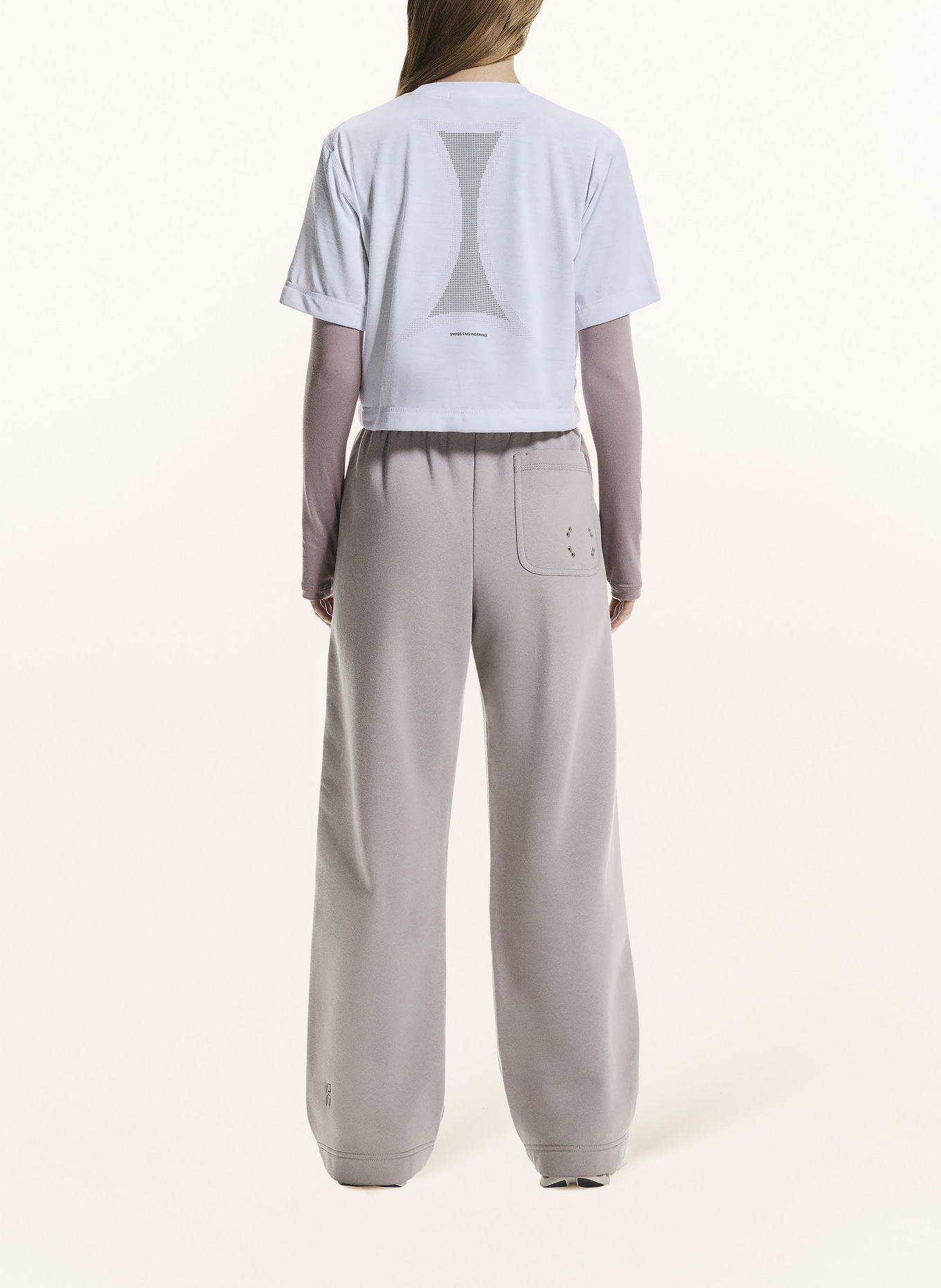 On Sweatbroek CLUB COLLECTIVE: TAUPE