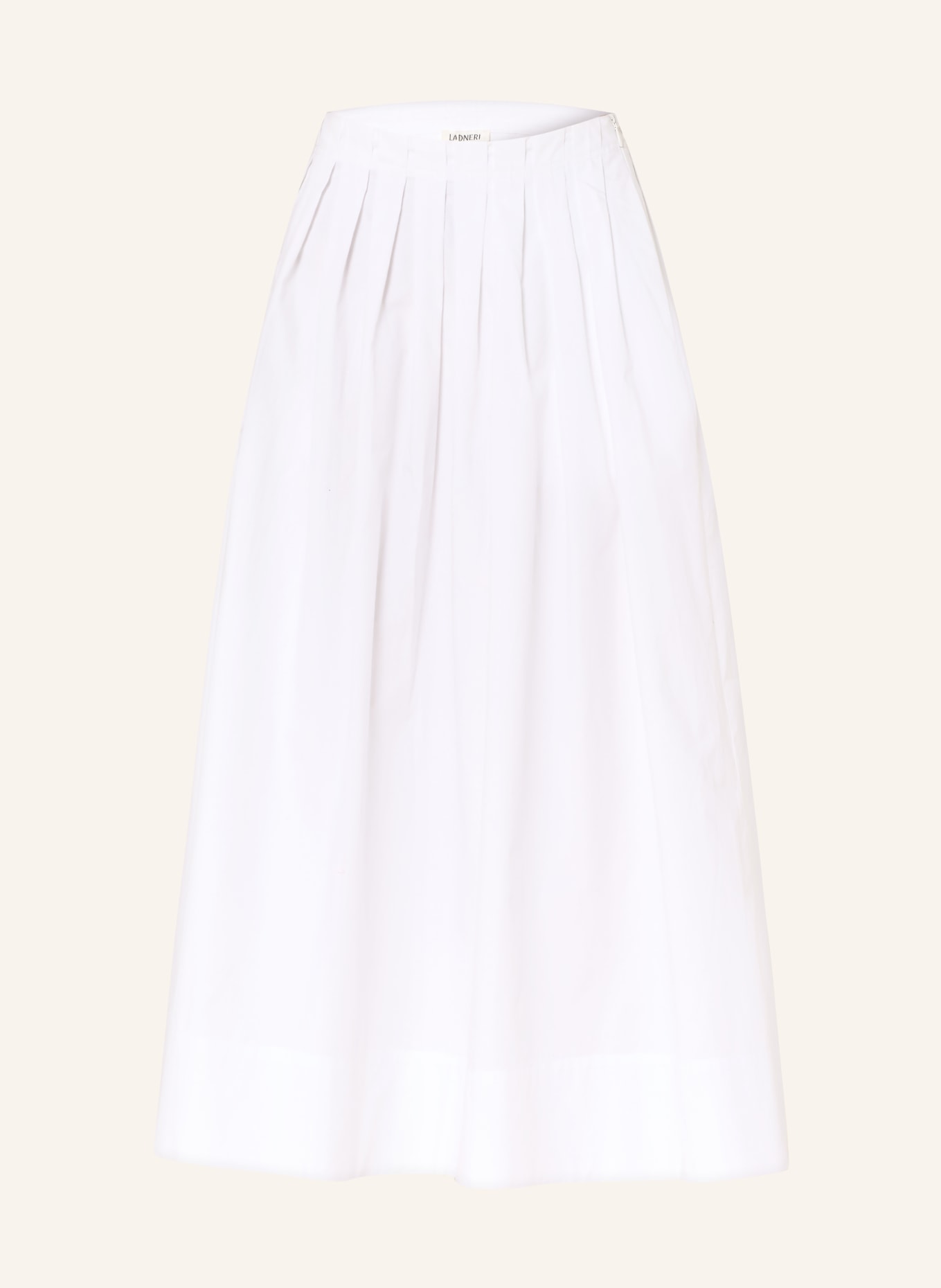 LADNERI Spódnica plisowana ROMY: BIAŁY