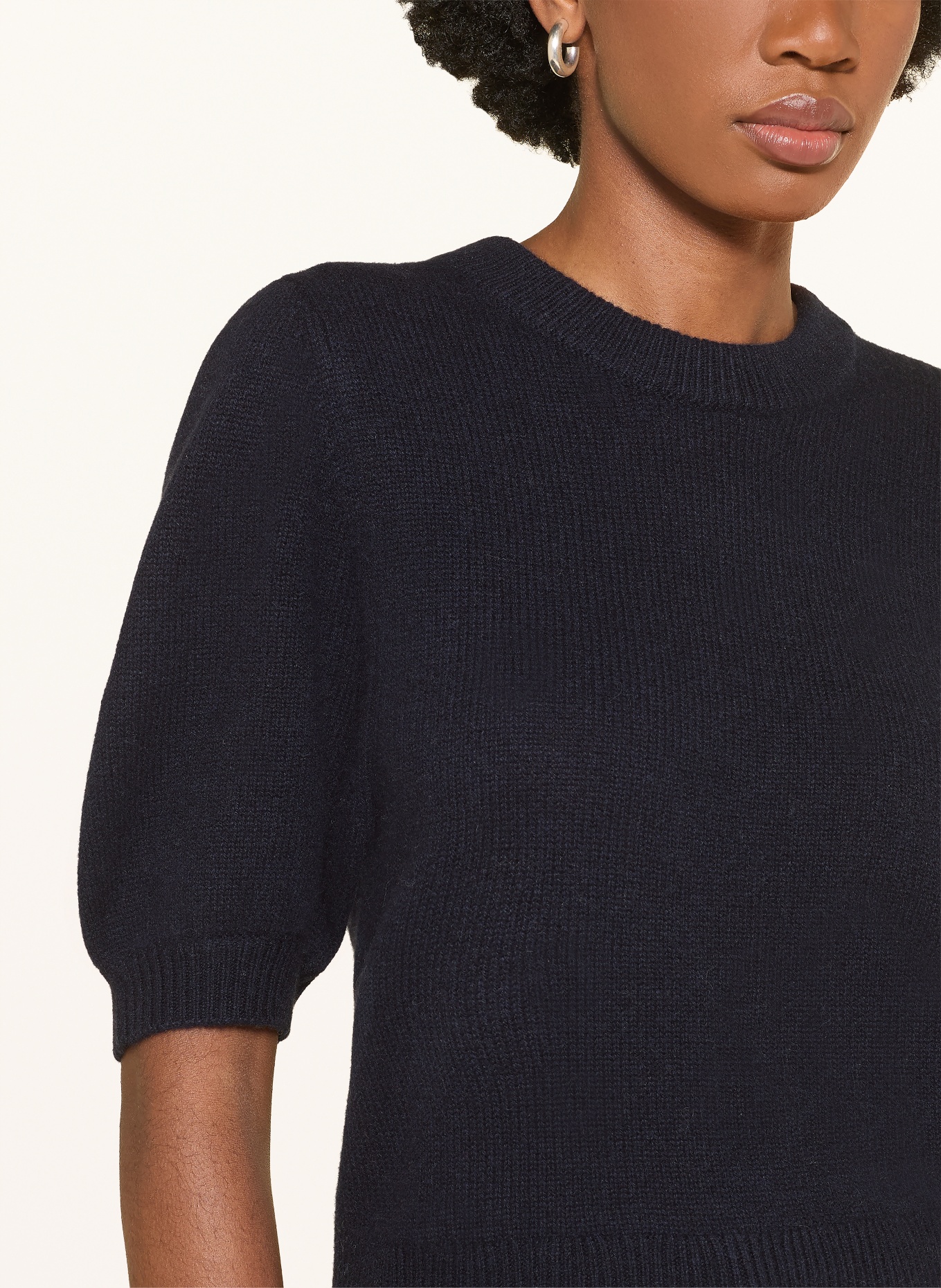 LADNERI Pull en cachemire POUPETTE: NOIR