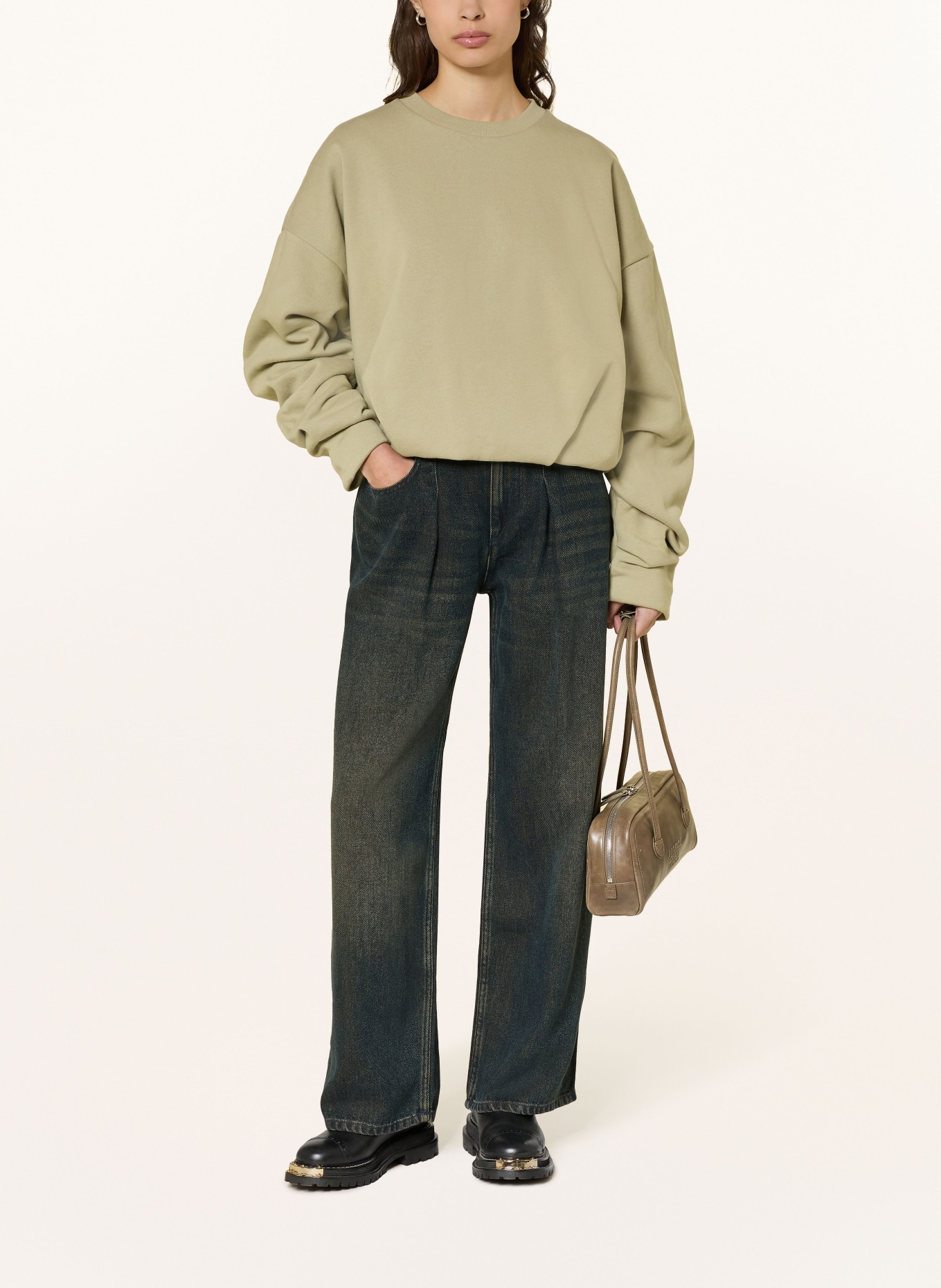 LADNERI NICK sweatshirt: OLIVE