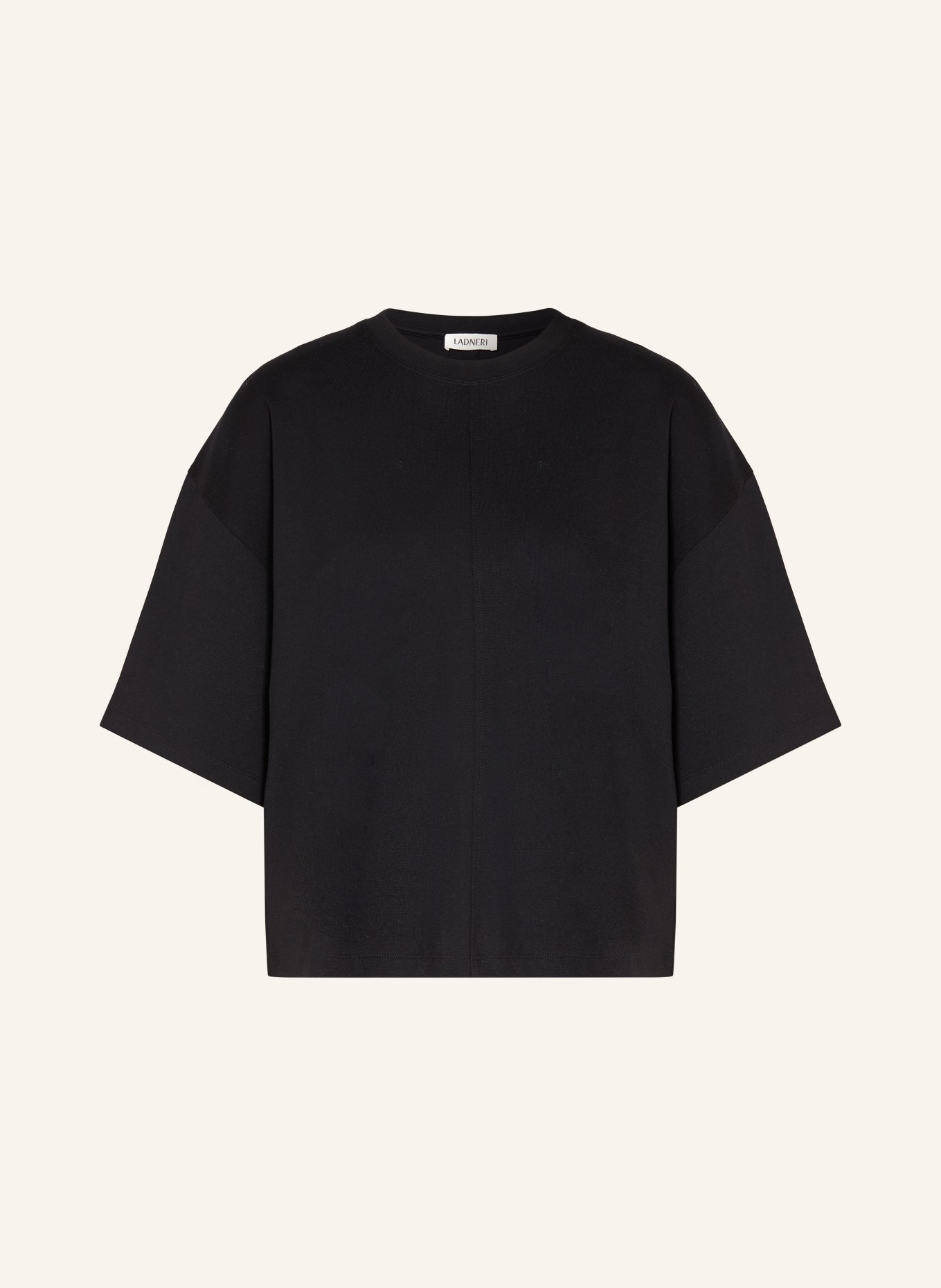 LADNERI Tričko ELODIE: ČERNÁ