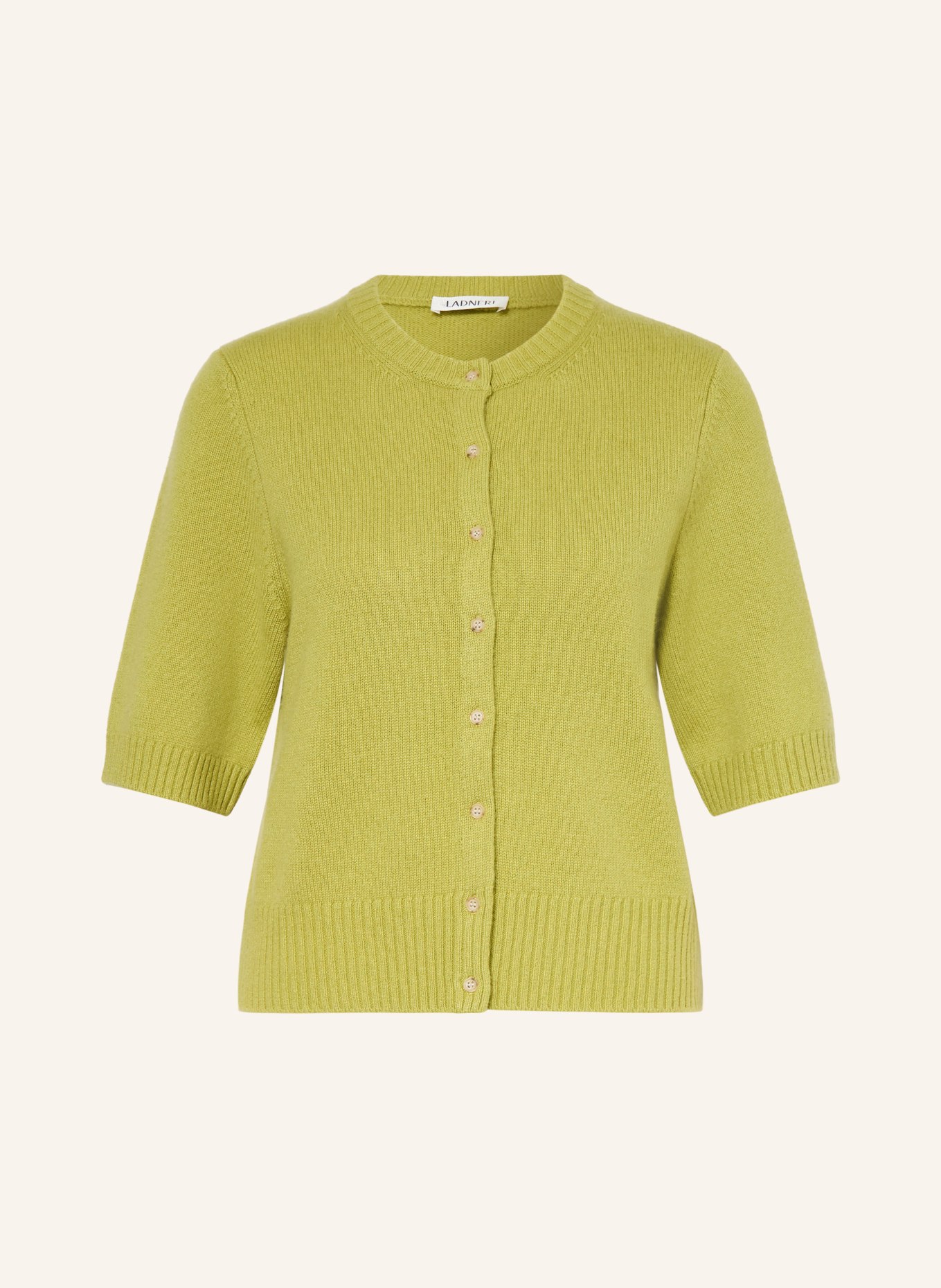 LADNERI Kašmírový svetr: ZELENÁ