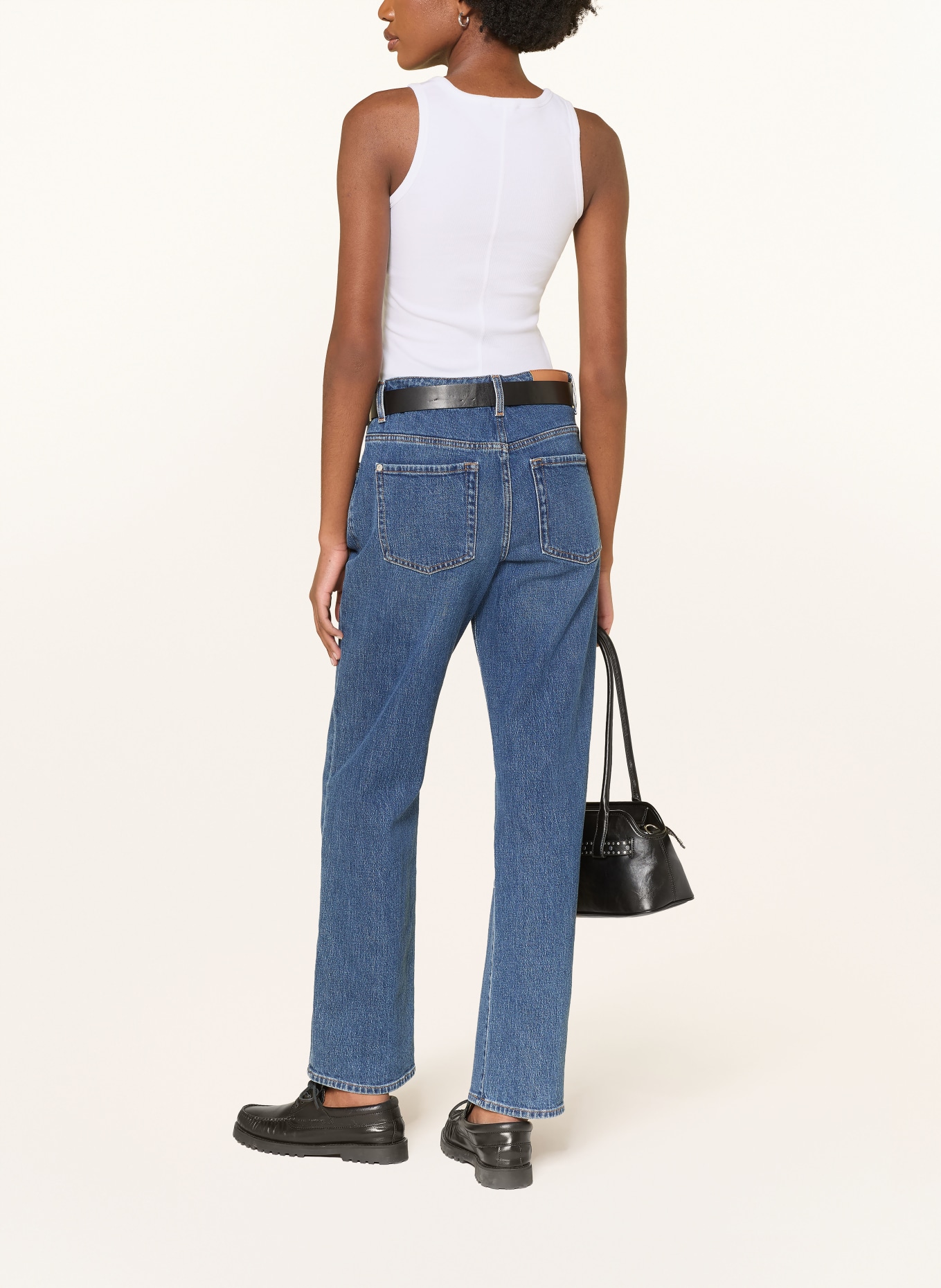 LADNERI Top LA COEUR: WEISS