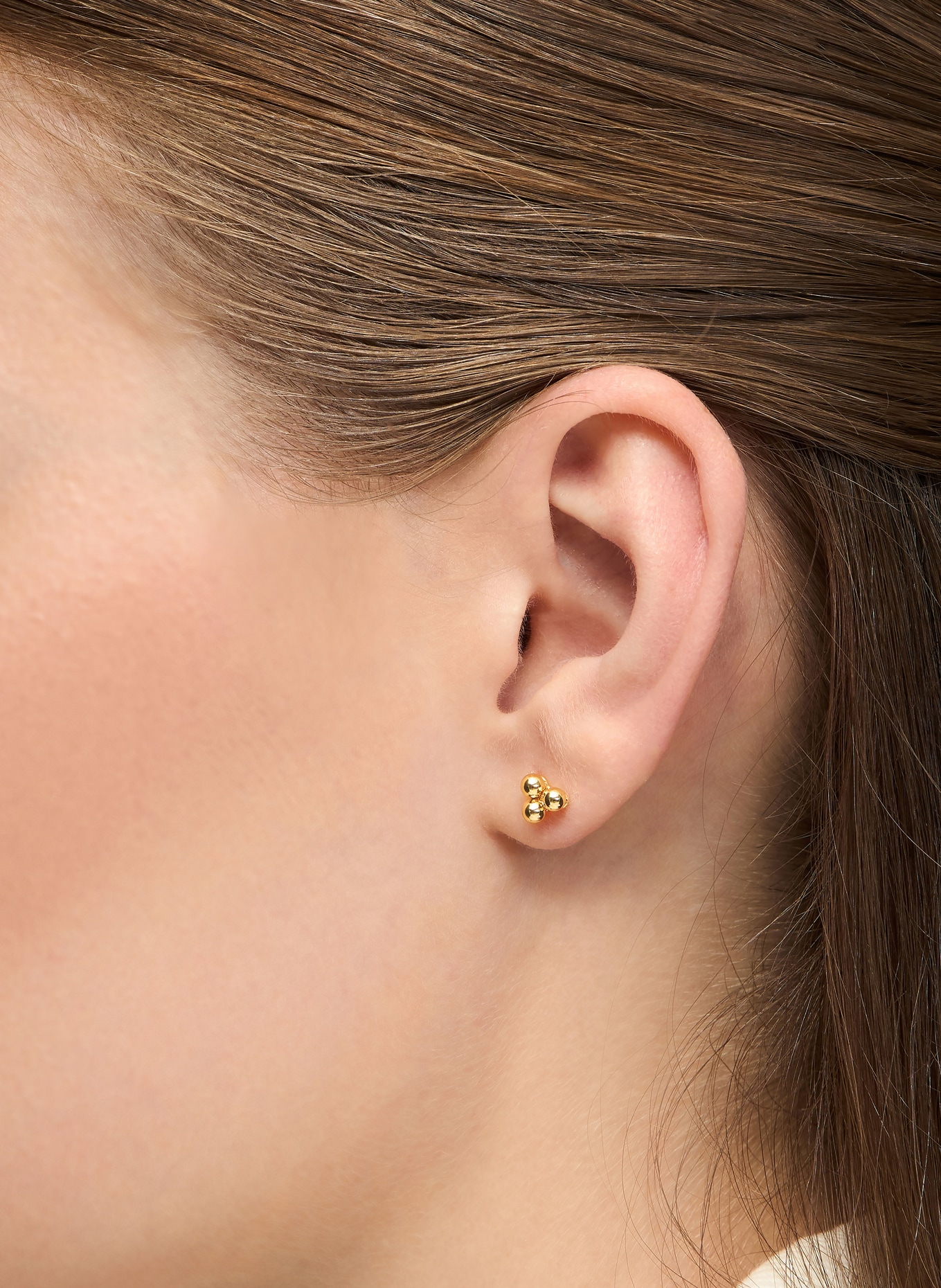 LULU Copenhagen Ohrstecker TRIO: GOLD