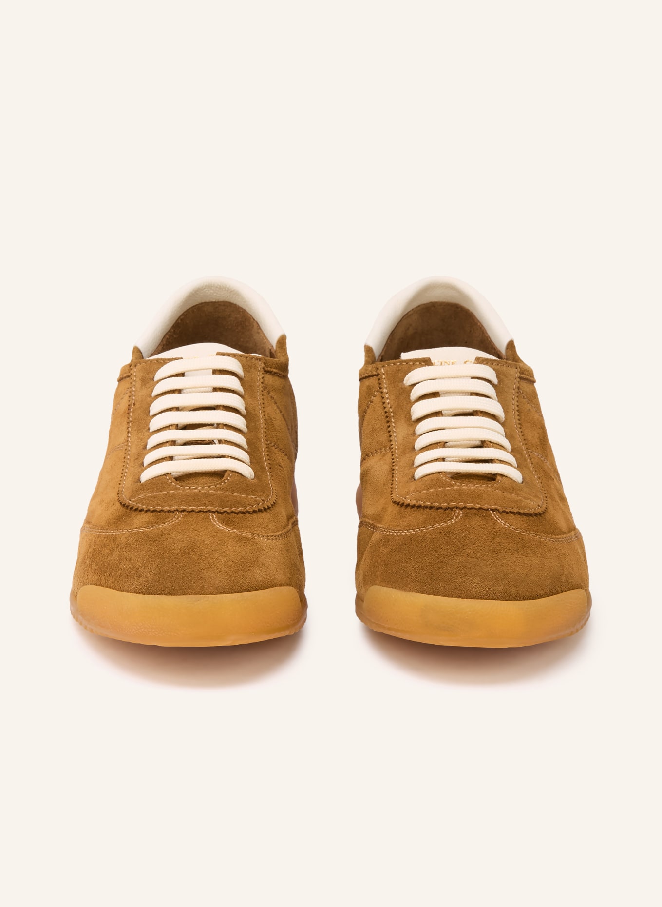 OFFICINE CREATIVE Tenisky KISMET: HNĚDÁ / KRÉMOVÁ