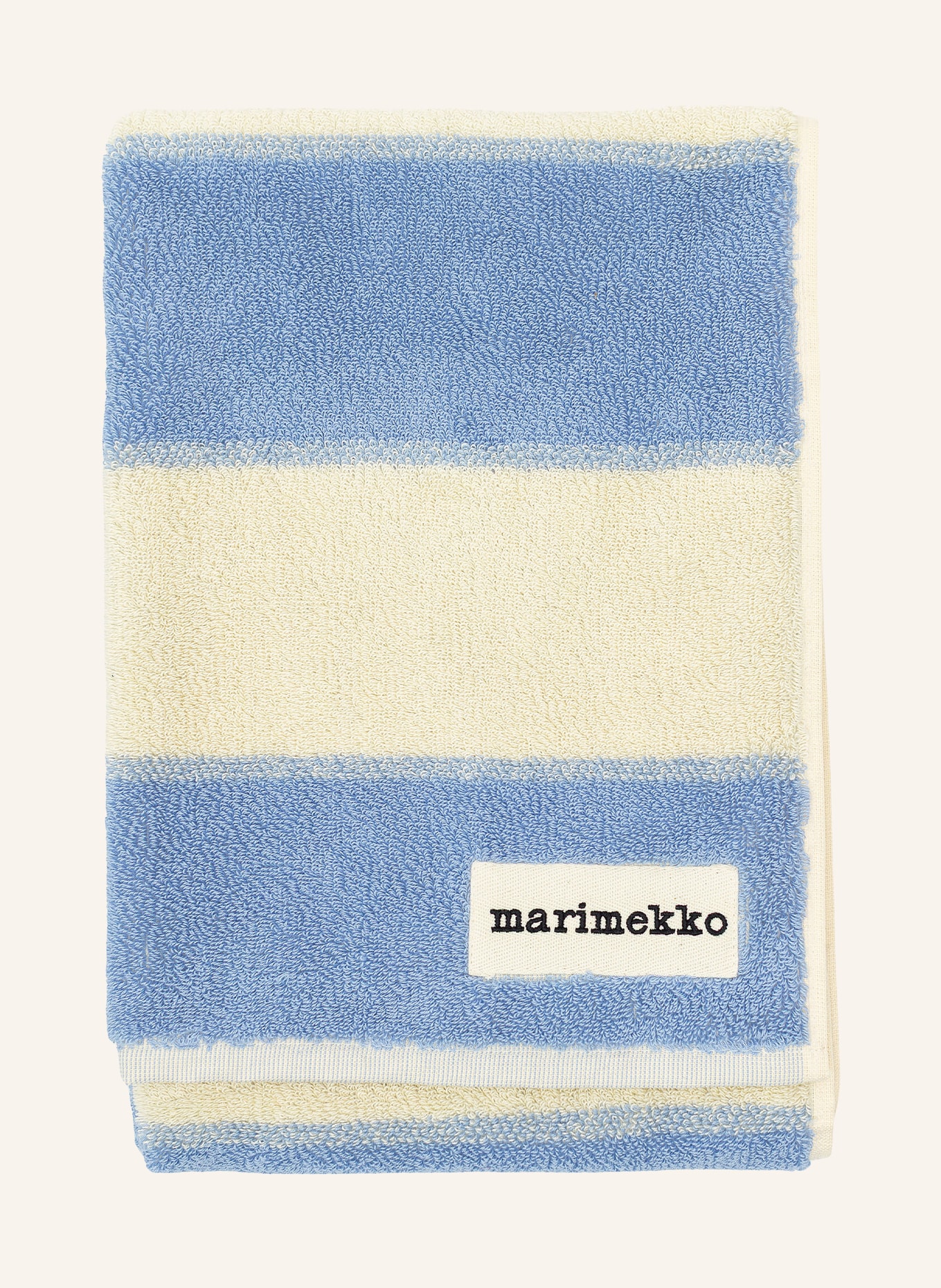 marimekko Handtuch GALERIA: HELLBLAU / ECRU