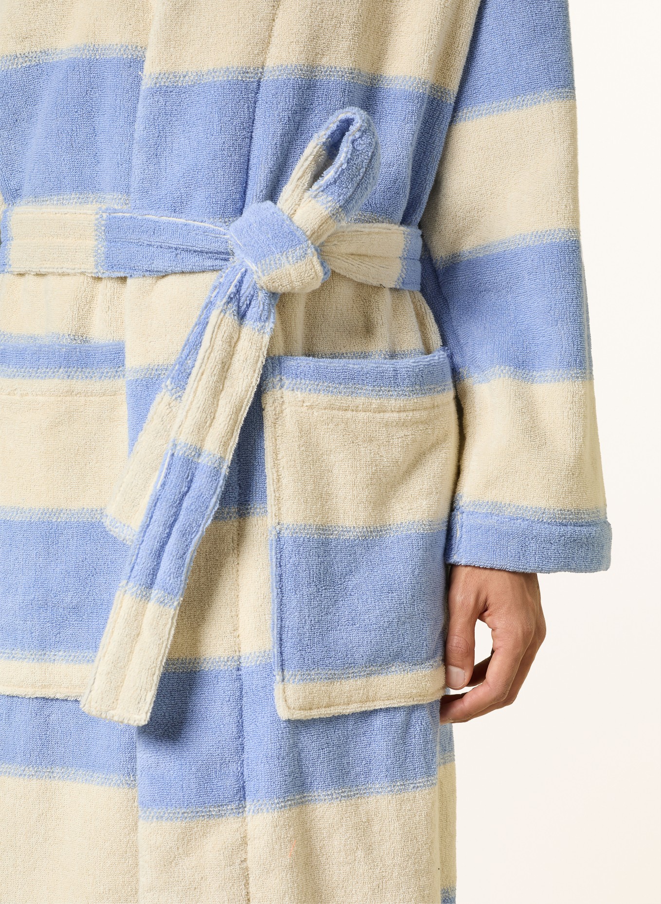 marimekko Szlafrok unisex GALLERIA: JASNONIEBIESKI / ECRU