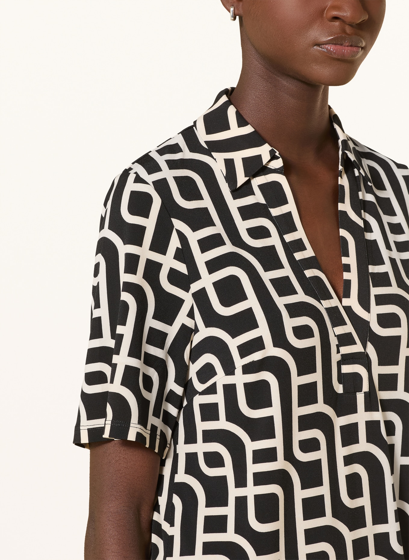 Miss Lagotte robe: NOIR / ÉCRU