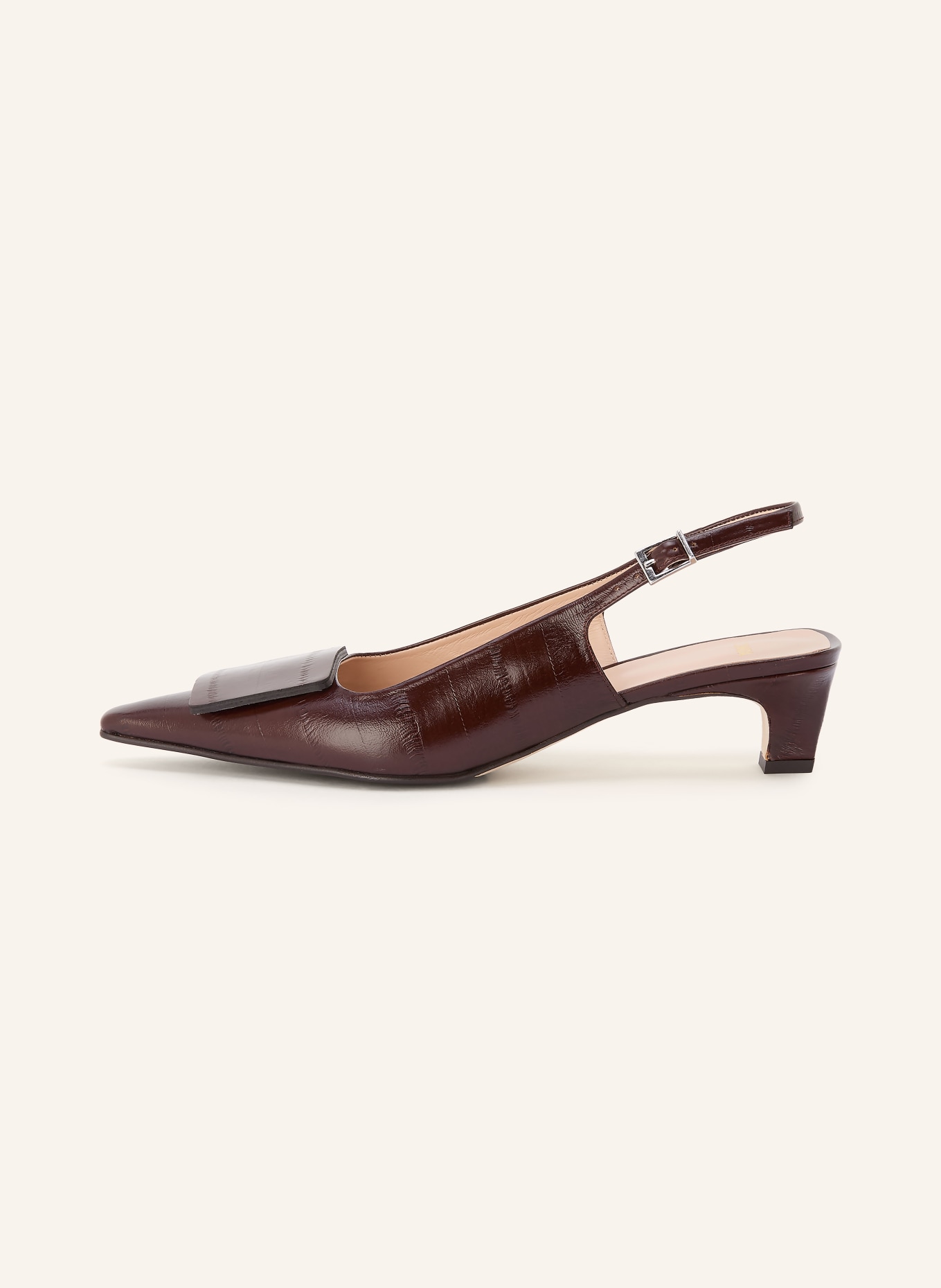 ZINDA Slingpumps CANDY: DUNKELBRAUN