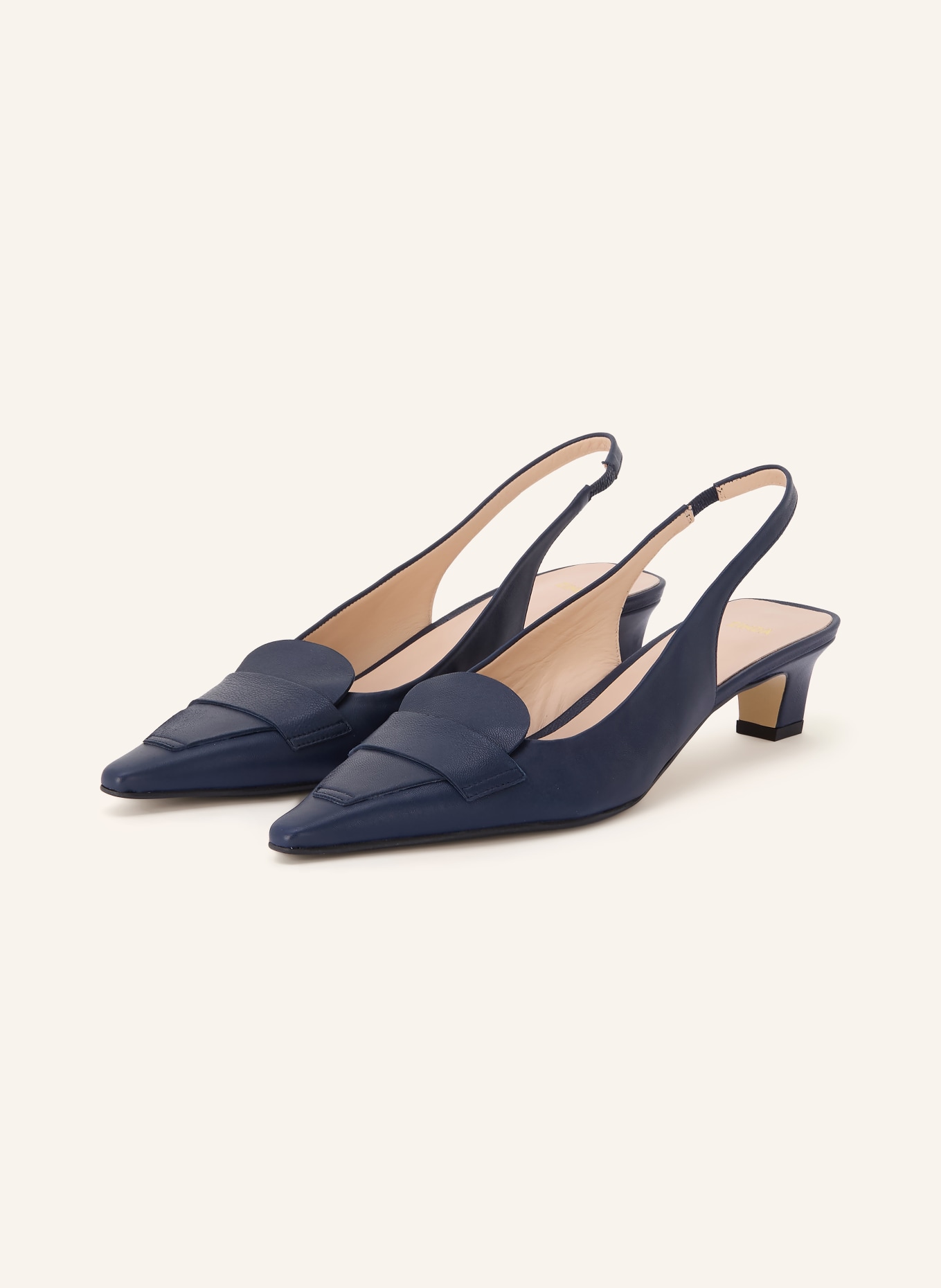 ZINDA Slingpumps CANDY: DUNKELBLAU