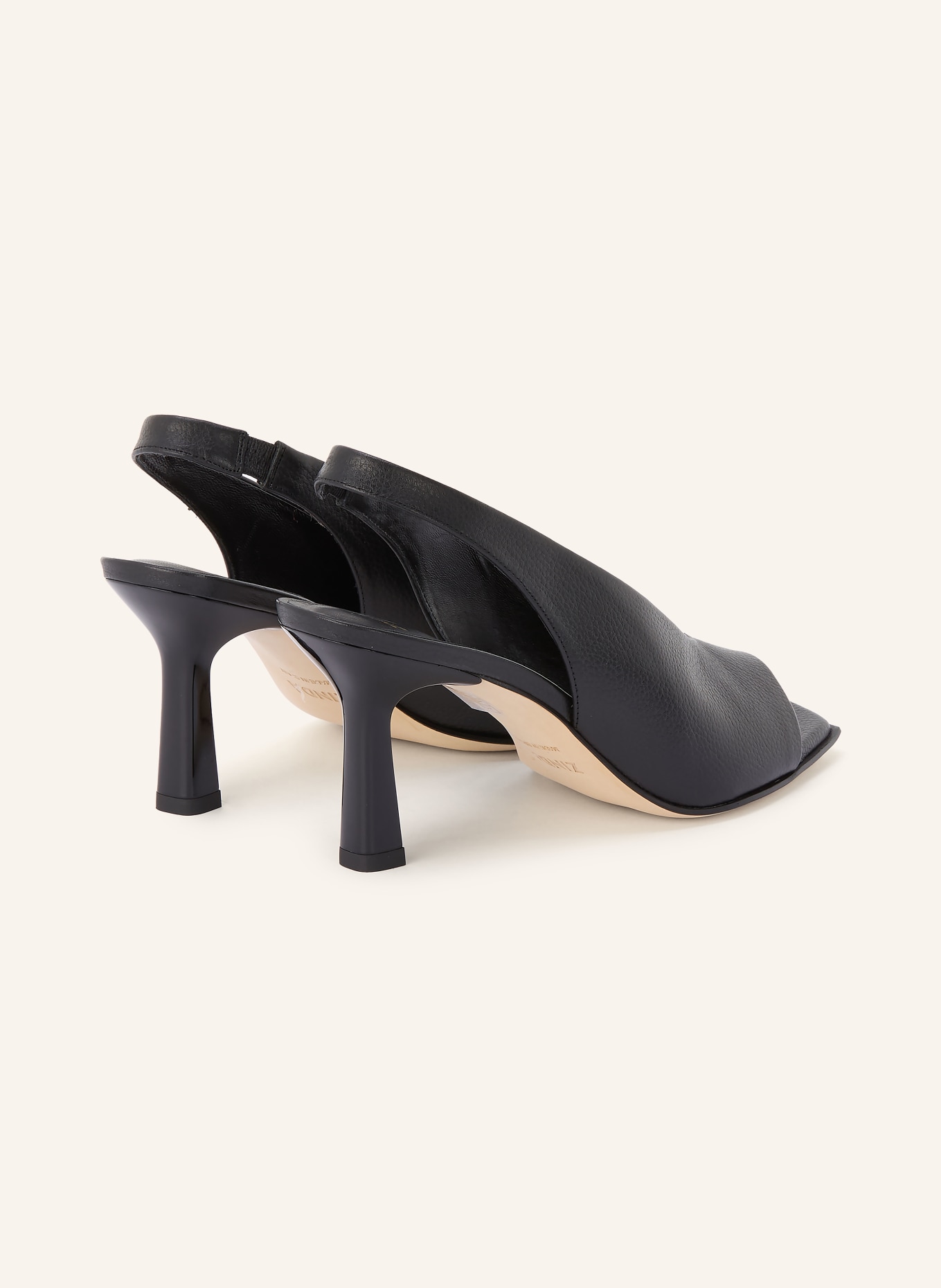 ZINDA Slingpumps SALOME: SCHWARZ
