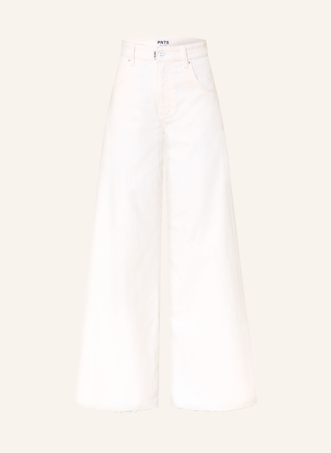 PNTS Džíny s širokými nohavicemi THE HIP HOP: 96 RAW UNBLEACHED DENIM