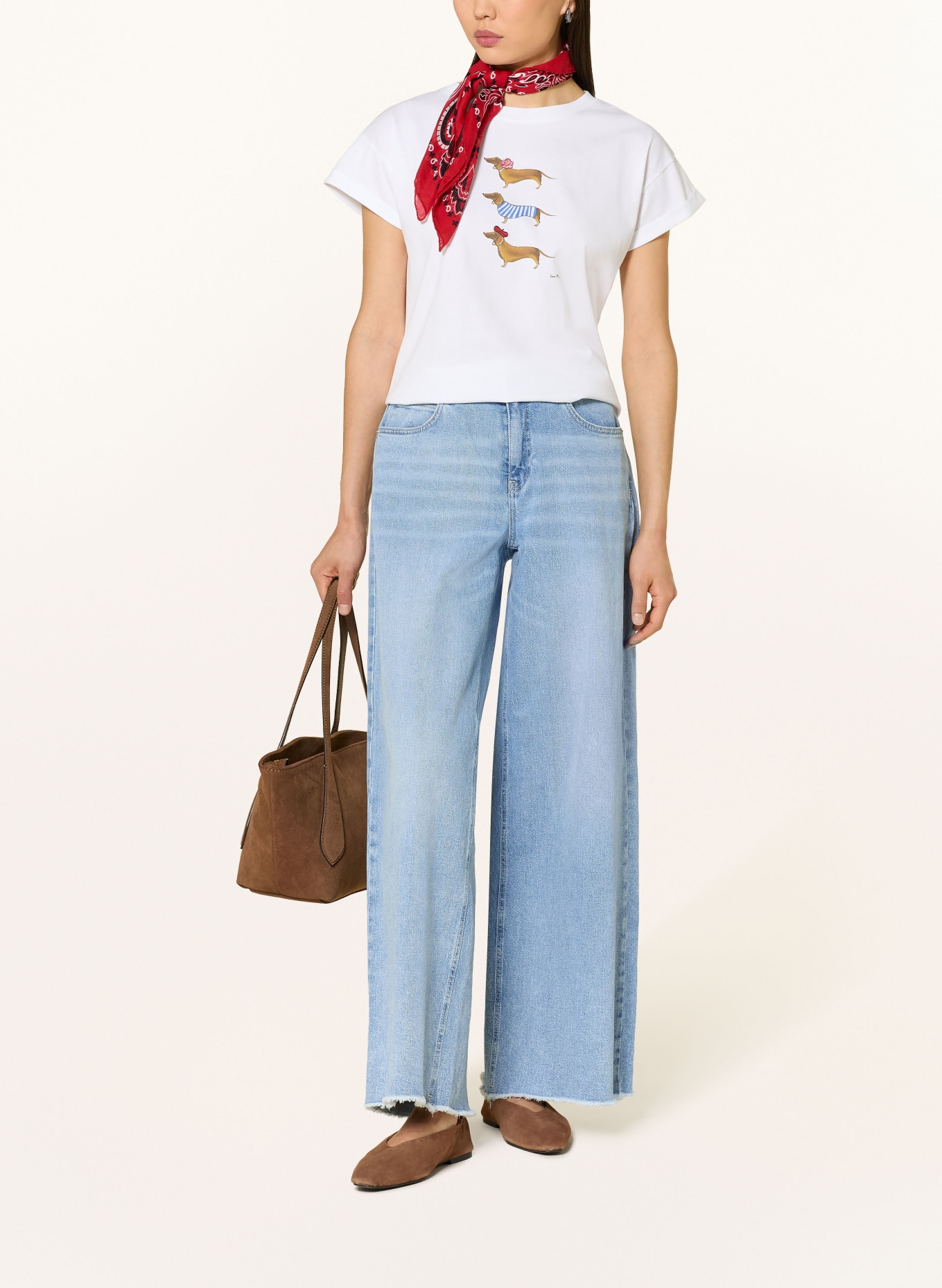 kera till Tričko DACKEL TRIO: BÍLÁ / HNĚDÁ / MODRÁ