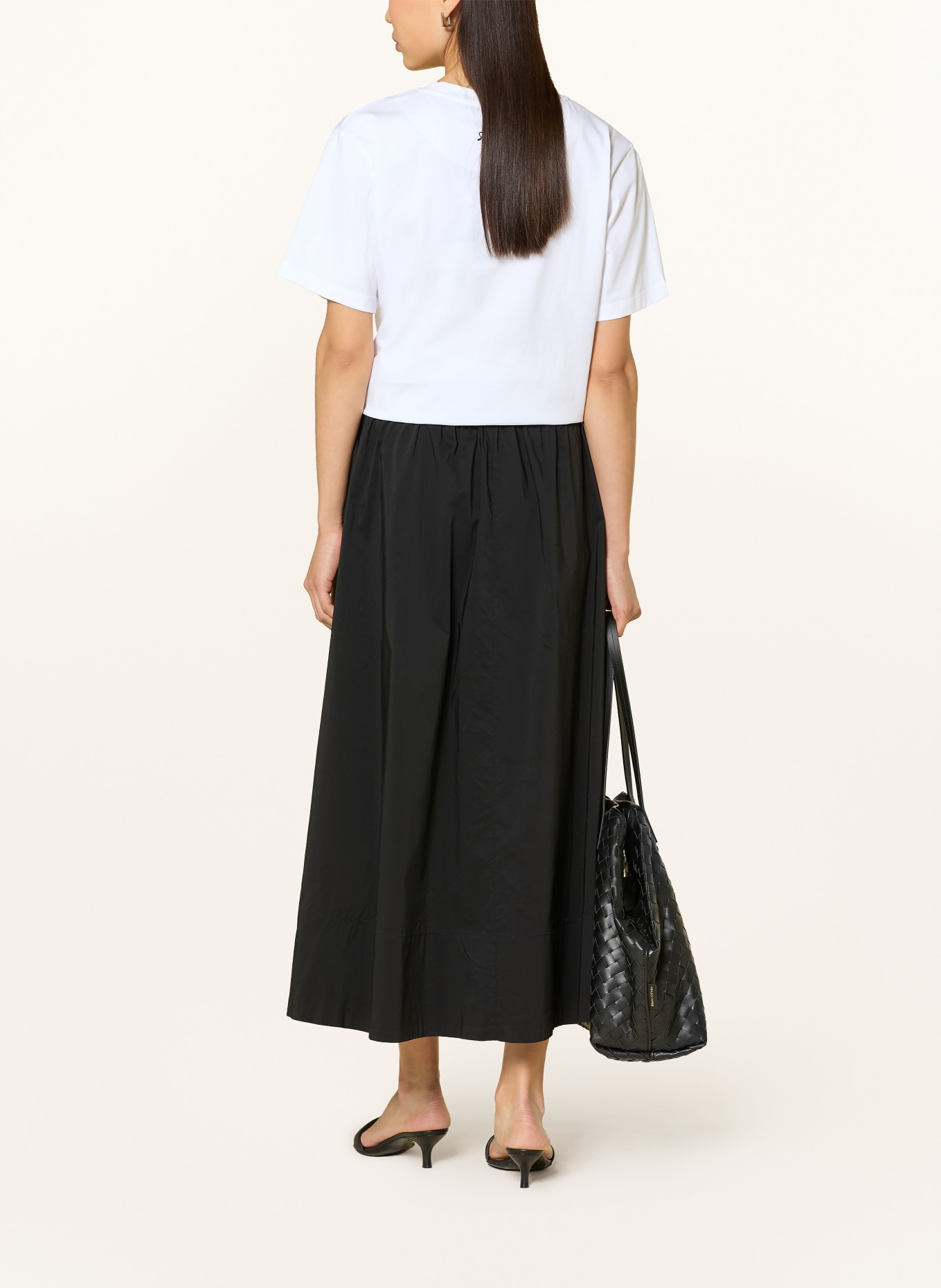 kera till Tričko STRANDLIEGE: BÍLÁ / ŠEDÁ