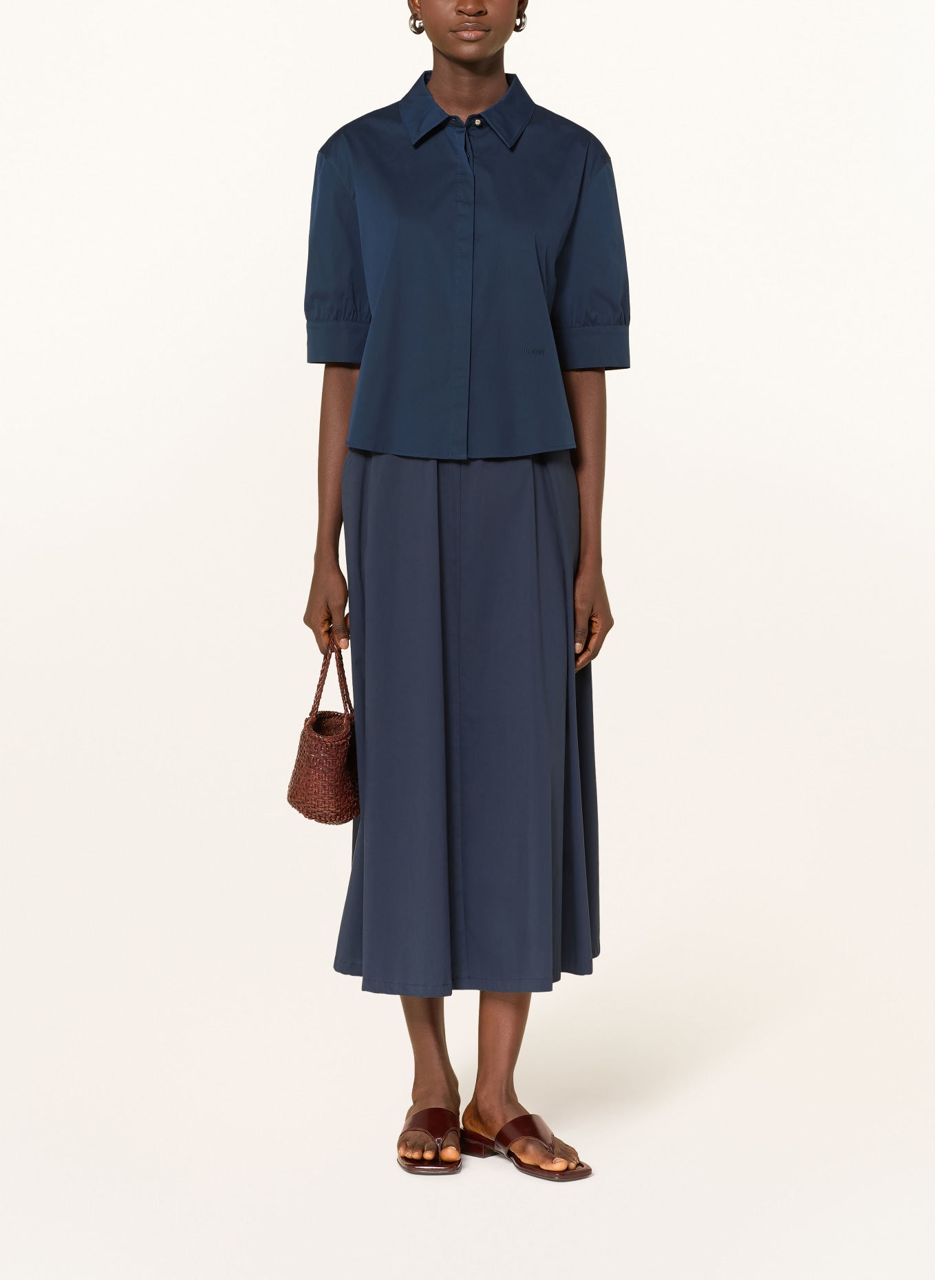 JOOP! Hemdbluse: DUNKELBLAU