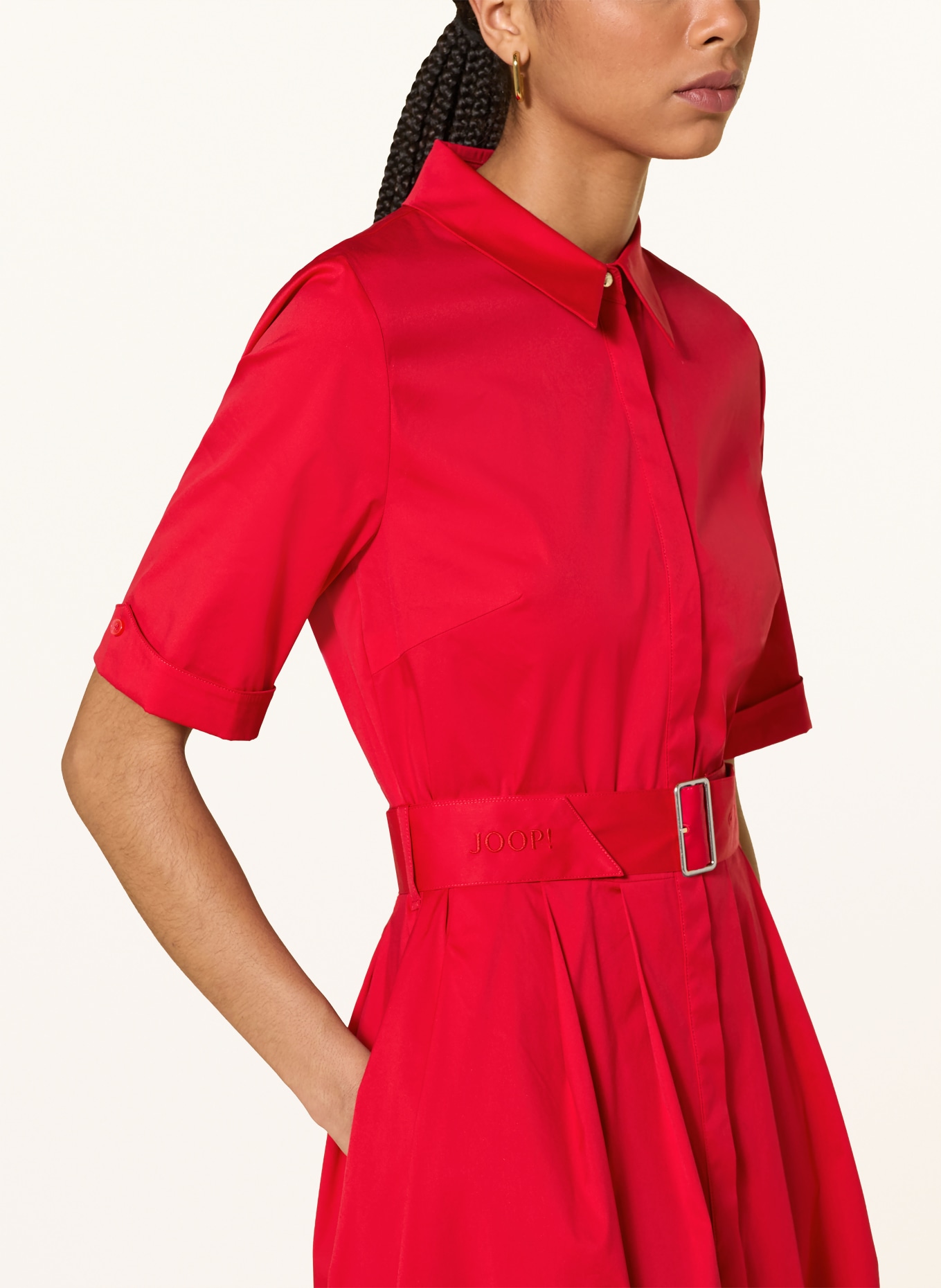 JOOP! DOLCIA shirt dress: RED