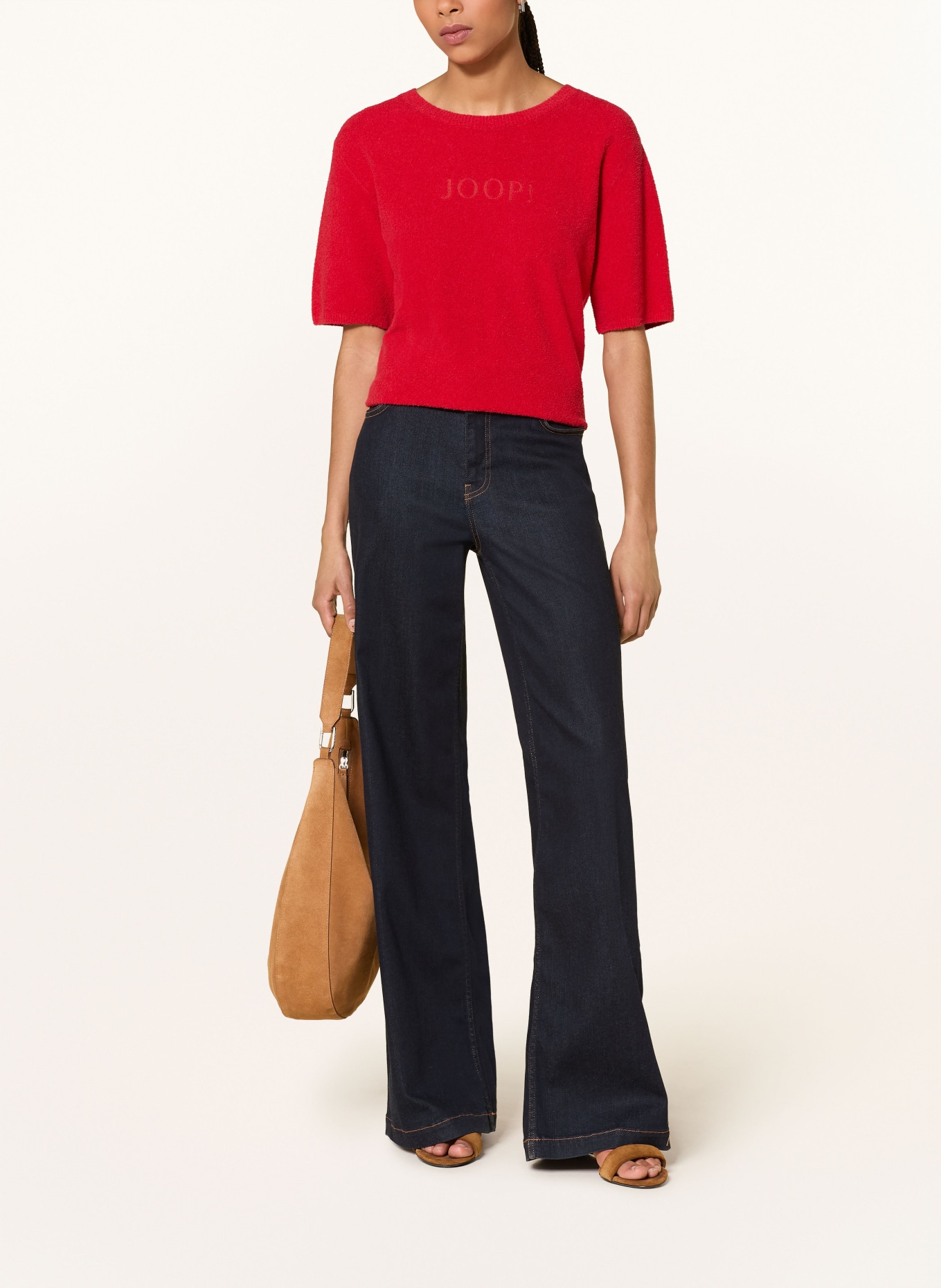 JOOP! Strickshirt KITA: ROT