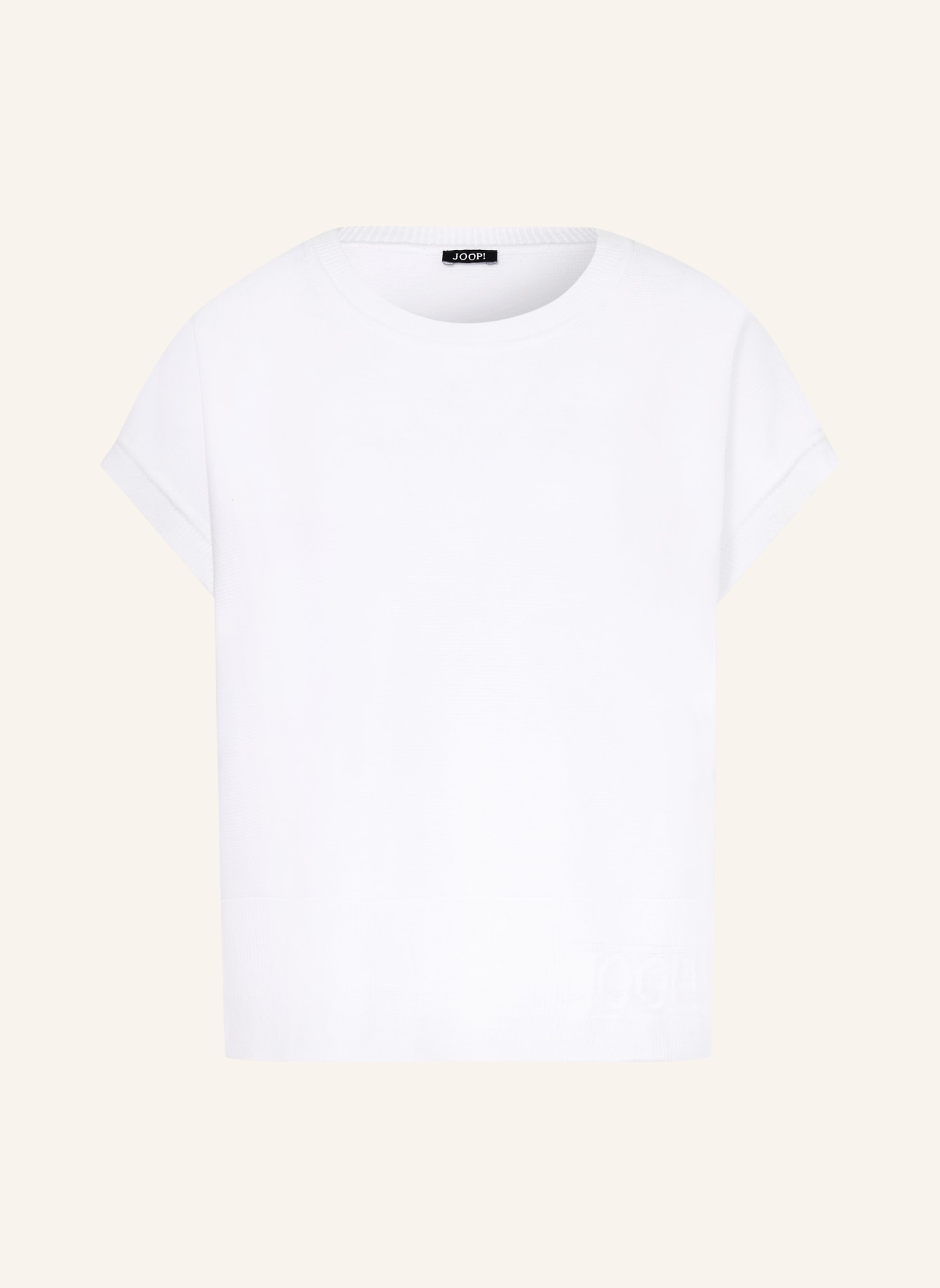 JOOP! Svetr bez rukávů KADA: BÍLÁ