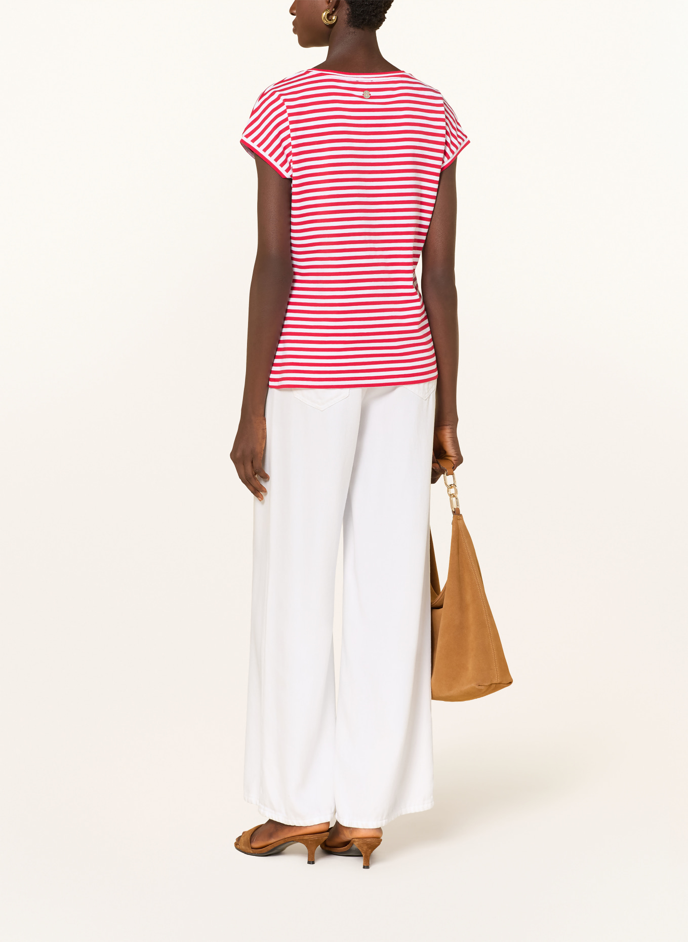 JOOP! T-shirt TULIA: ROUGE / BLANC