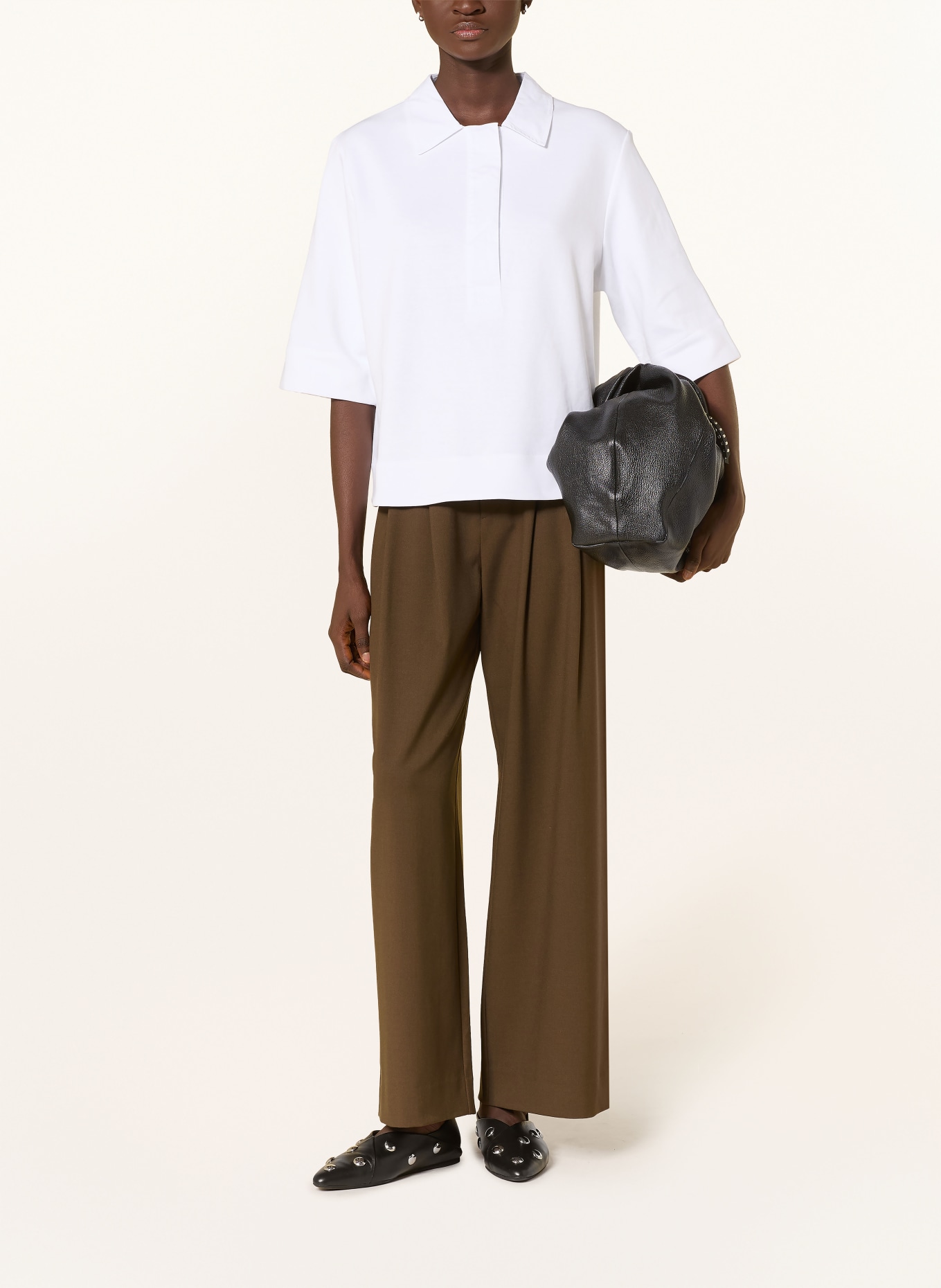 JOOP! Polo en jersey TINA: BLANC