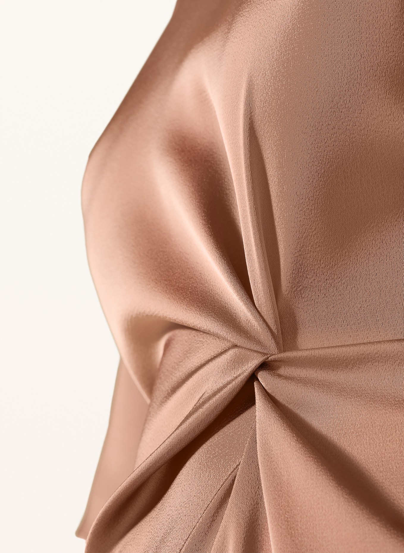 JOOP! Satinkleid DELA: COGNAC