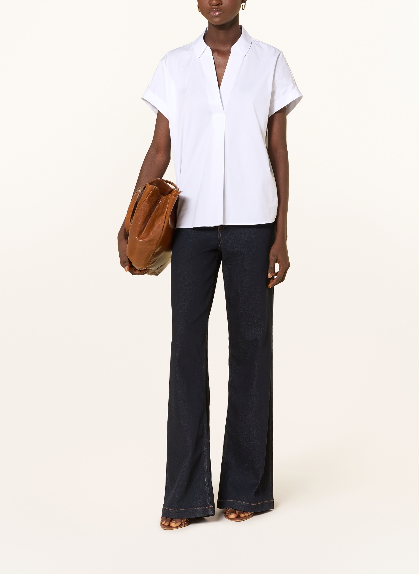 JOOP! Blusenshirt BASILIA: WEISS