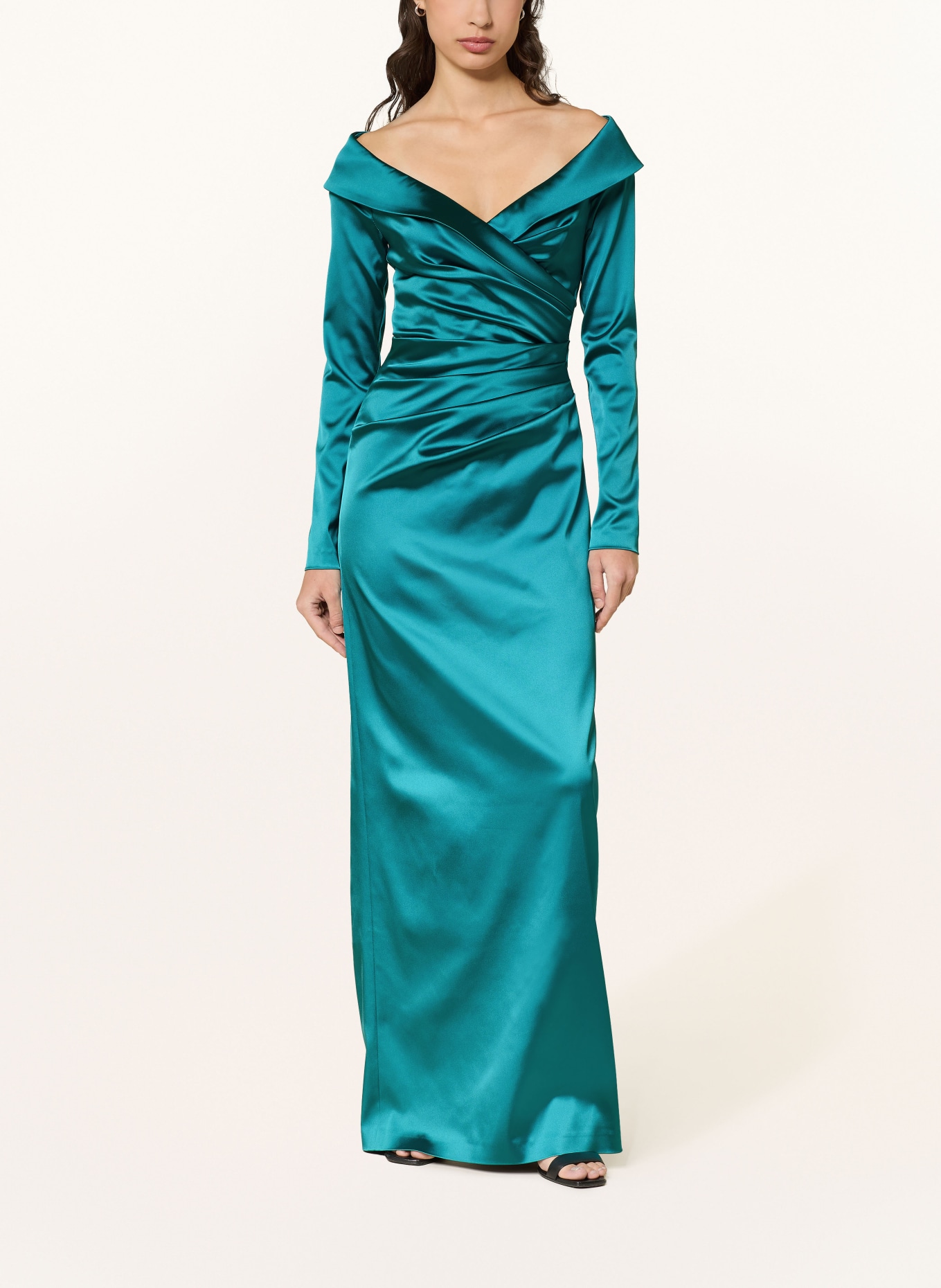 TALBOT RUNHOF večerní šaty: 406 bay türkis