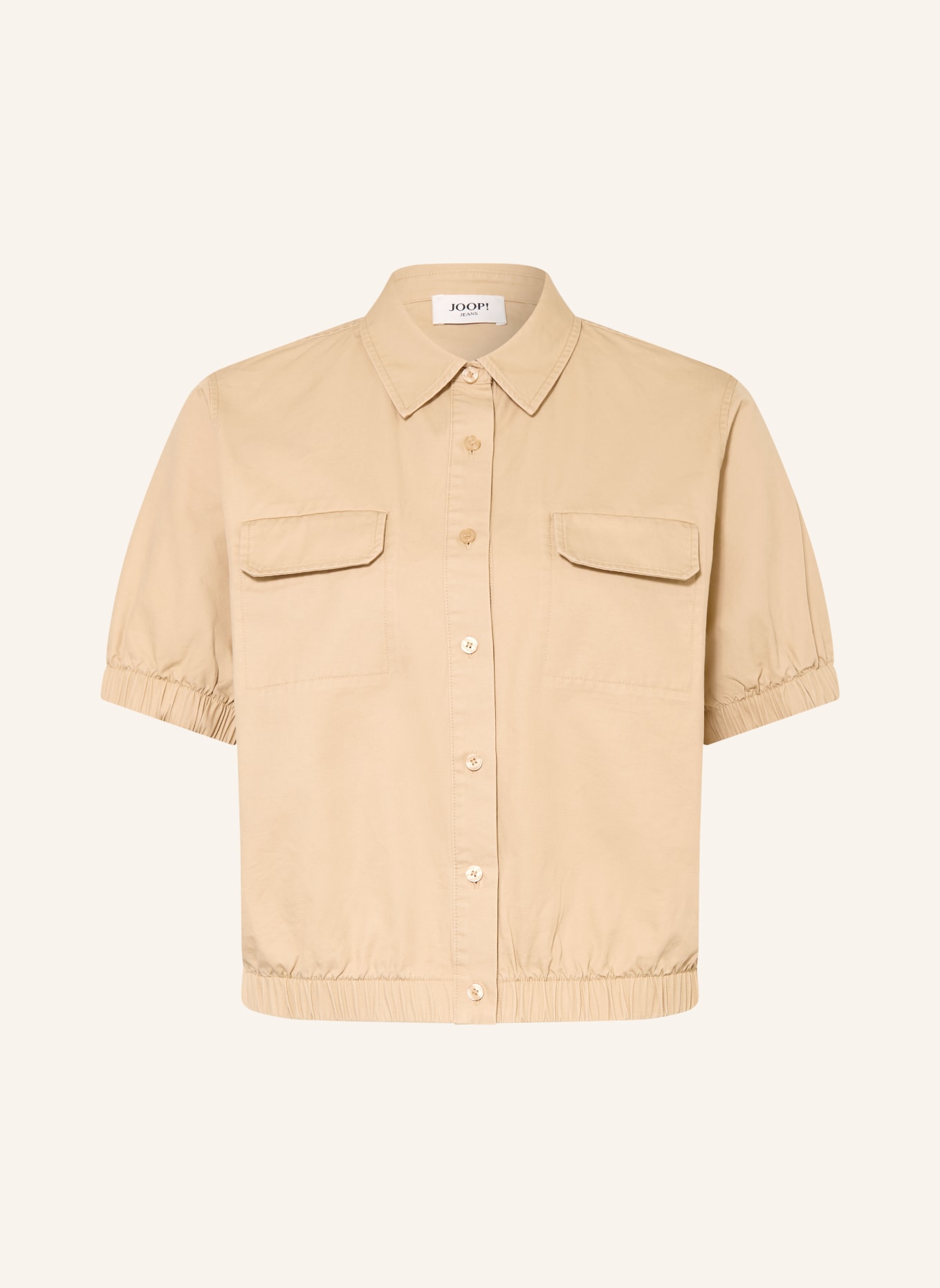 JOOP! JEANS Košile BIDDY: BÉŽOVÁ