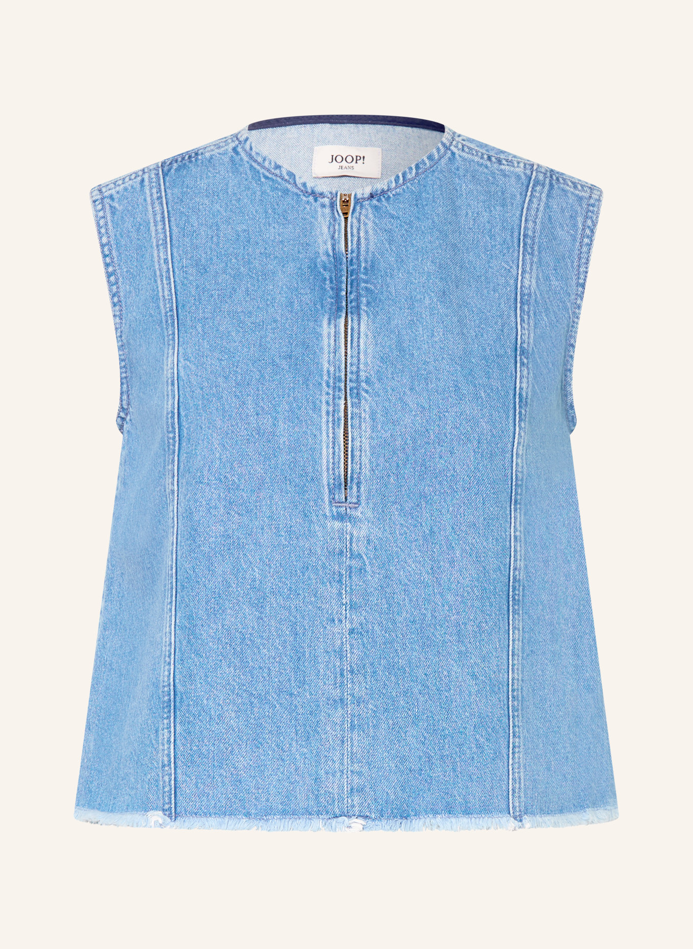 JOOP! JEANS Džínová sukně UTE: MODRÁ