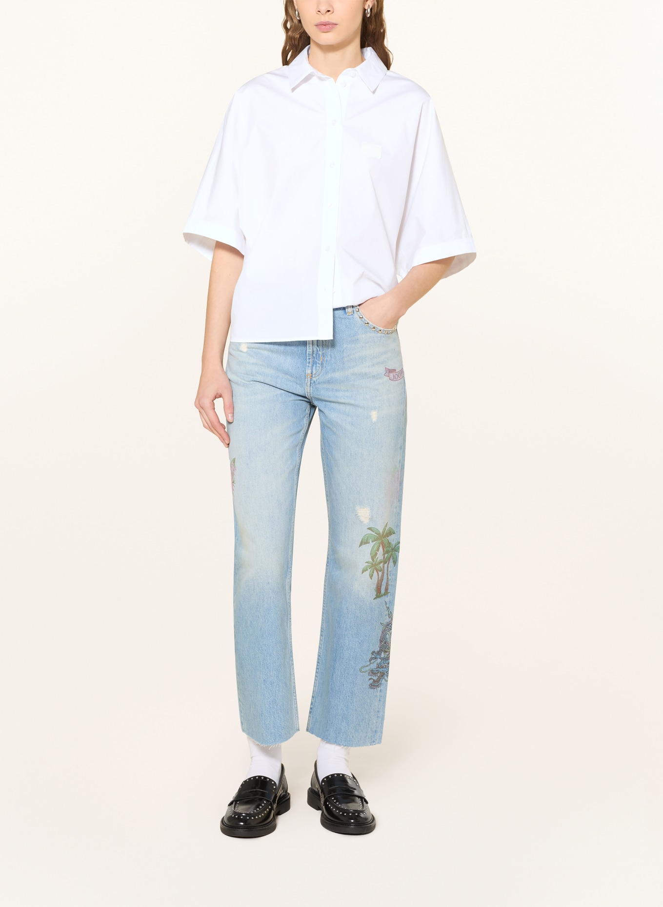 JOOP! JEANS Košile BRITNEY: BÍLÁ