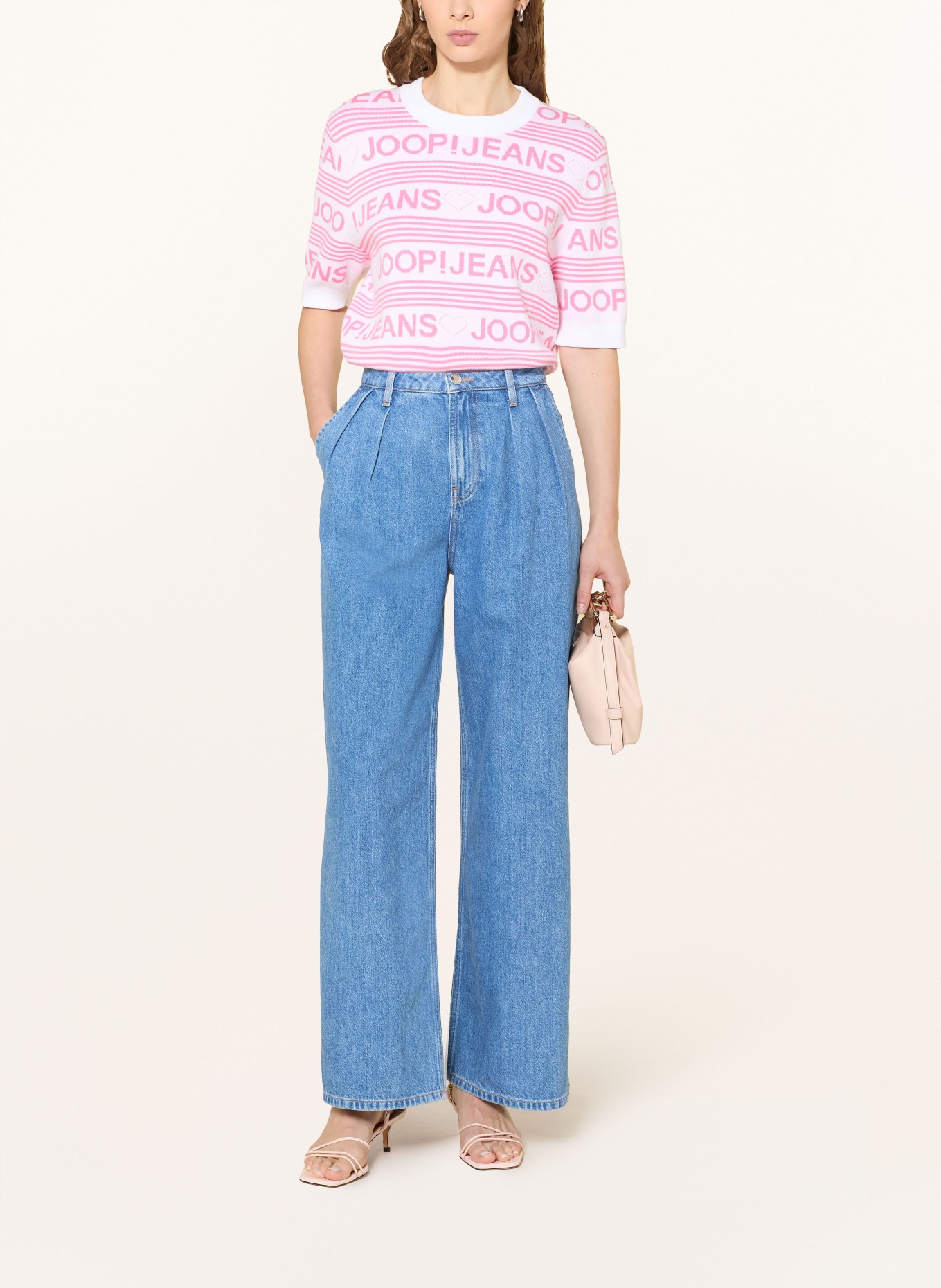 JOOP! JEANS Wide Leg Jeans ELISE: 444 TurquioseAqua 444